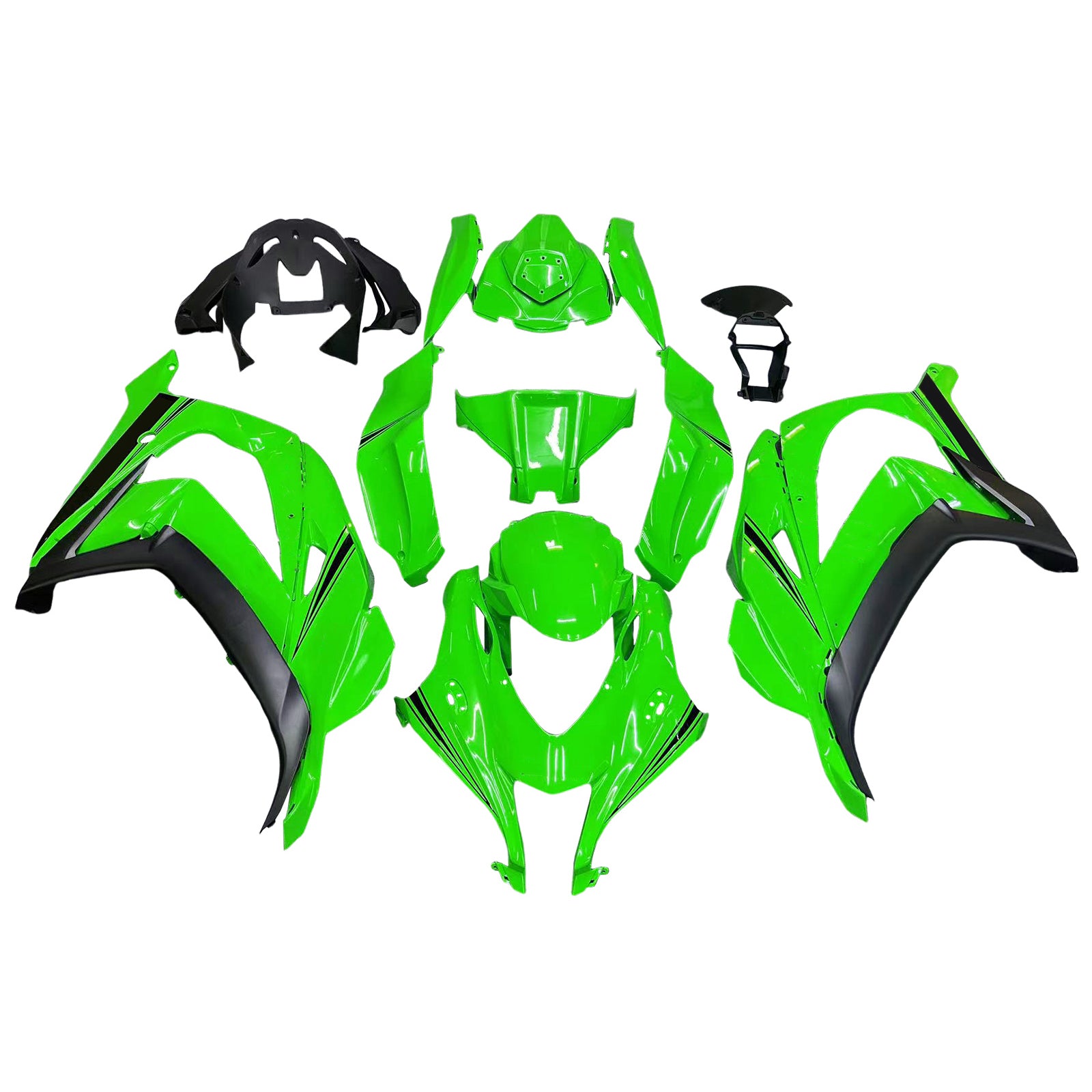 ABS plastični plastični komplet za vbrizgavanje, združljiv s Kawasaki ZX10R 2016-2020