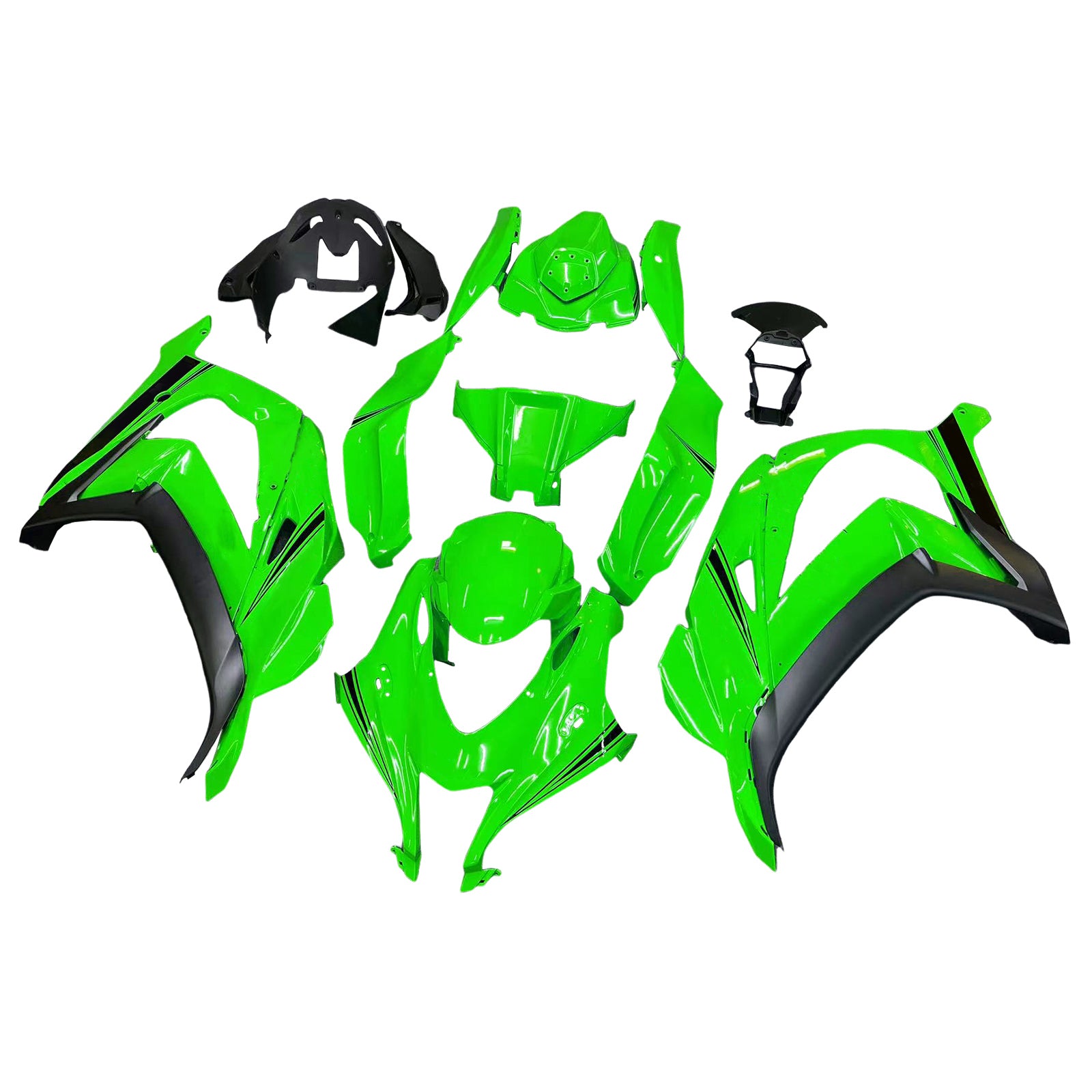 ABS plastični plastični komplet za vbrizgavanje, združljiv s Kawasaki ZX10R 2016-2020