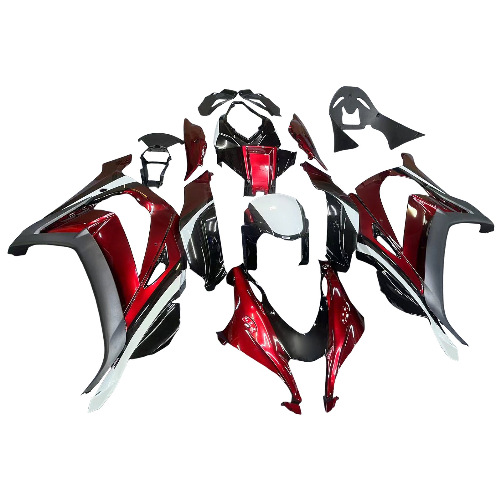 Wtryskowe Zestaw owiewki nadwozia Plastikowe ABS Dopasowanie Kawasaki ZX10R 2016-2020