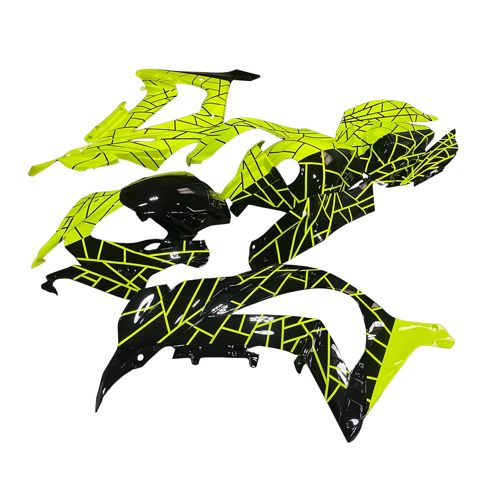 Kit de carénage injecté en plastique ABS pour Kawasaki ZX10R 2016-2020