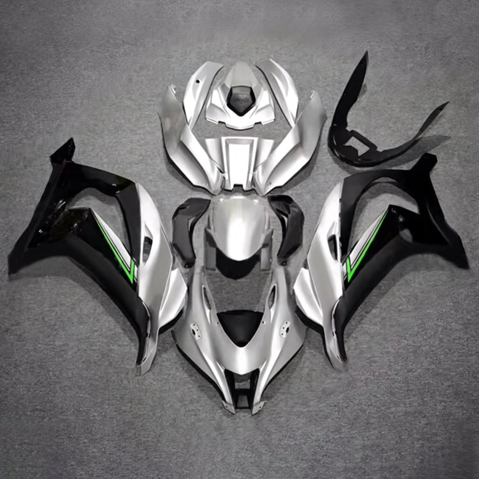 Komplet oklepa z vbrizgano ABS plastiko, združljiv s Kawasaki ZX10R 2016-2020