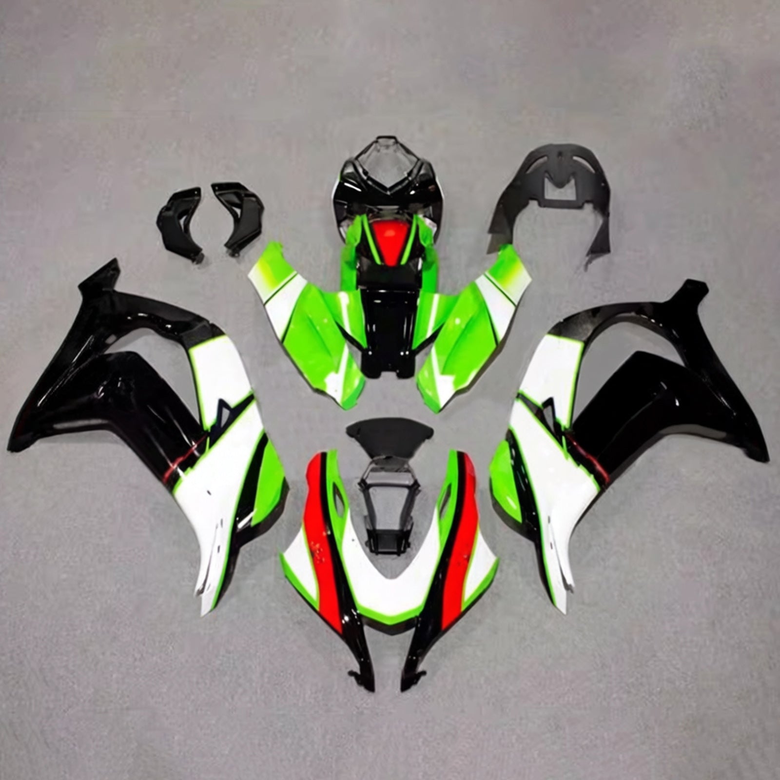Kit de carénage injecté en plastique ABS compatible avec Kawasaki ZX10R 2016-2020