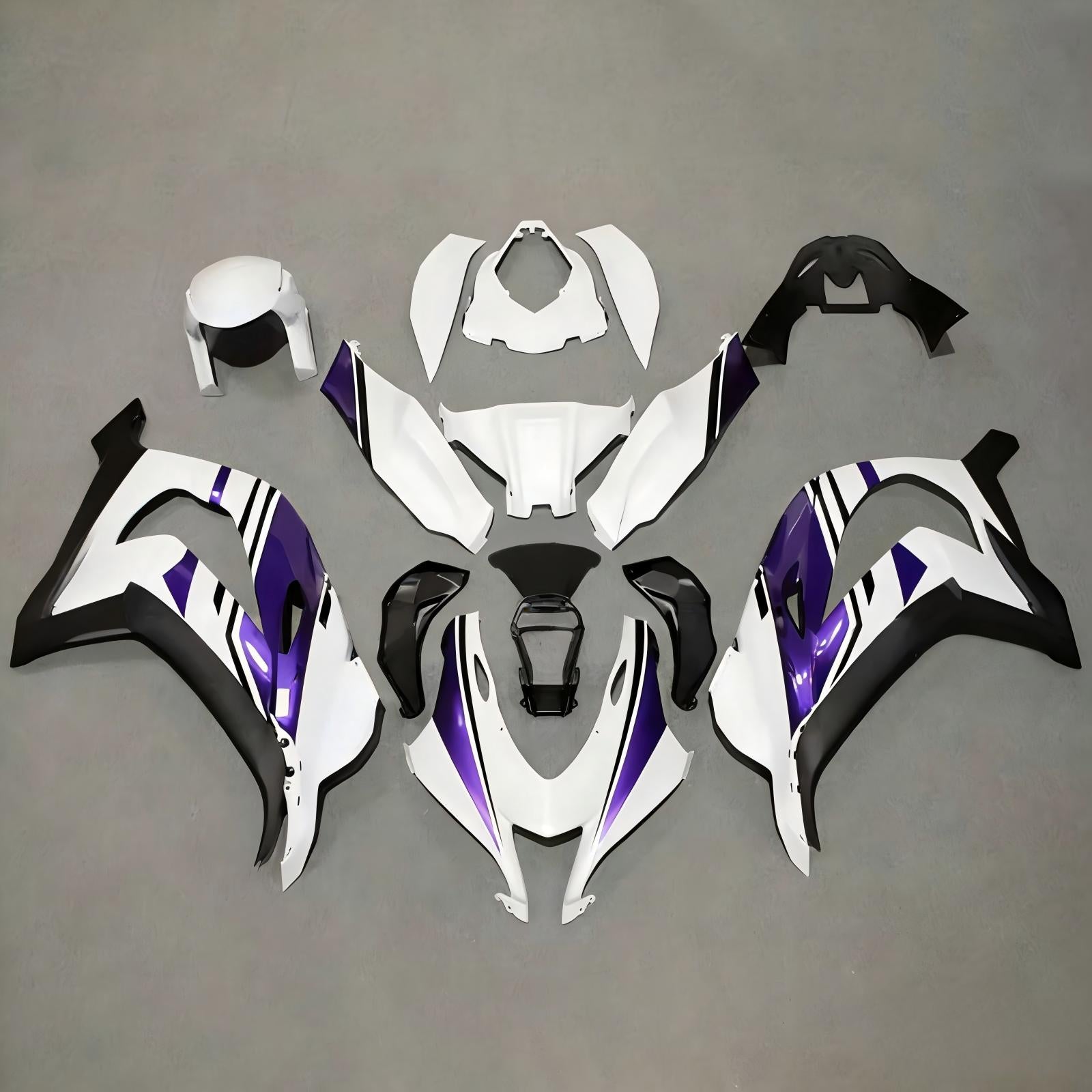 Komplet oklepa z vbrizgano ABS plastiko, združljiv s Kawasaki ZX10R 2016-2020