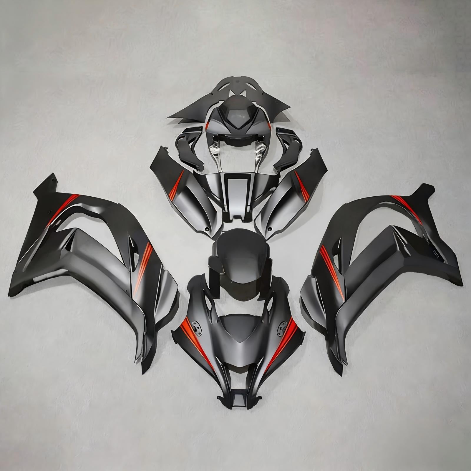 Kit de carénage injecté en plastique ABS compatible avec Kawasaki ZX10R 2016-2020