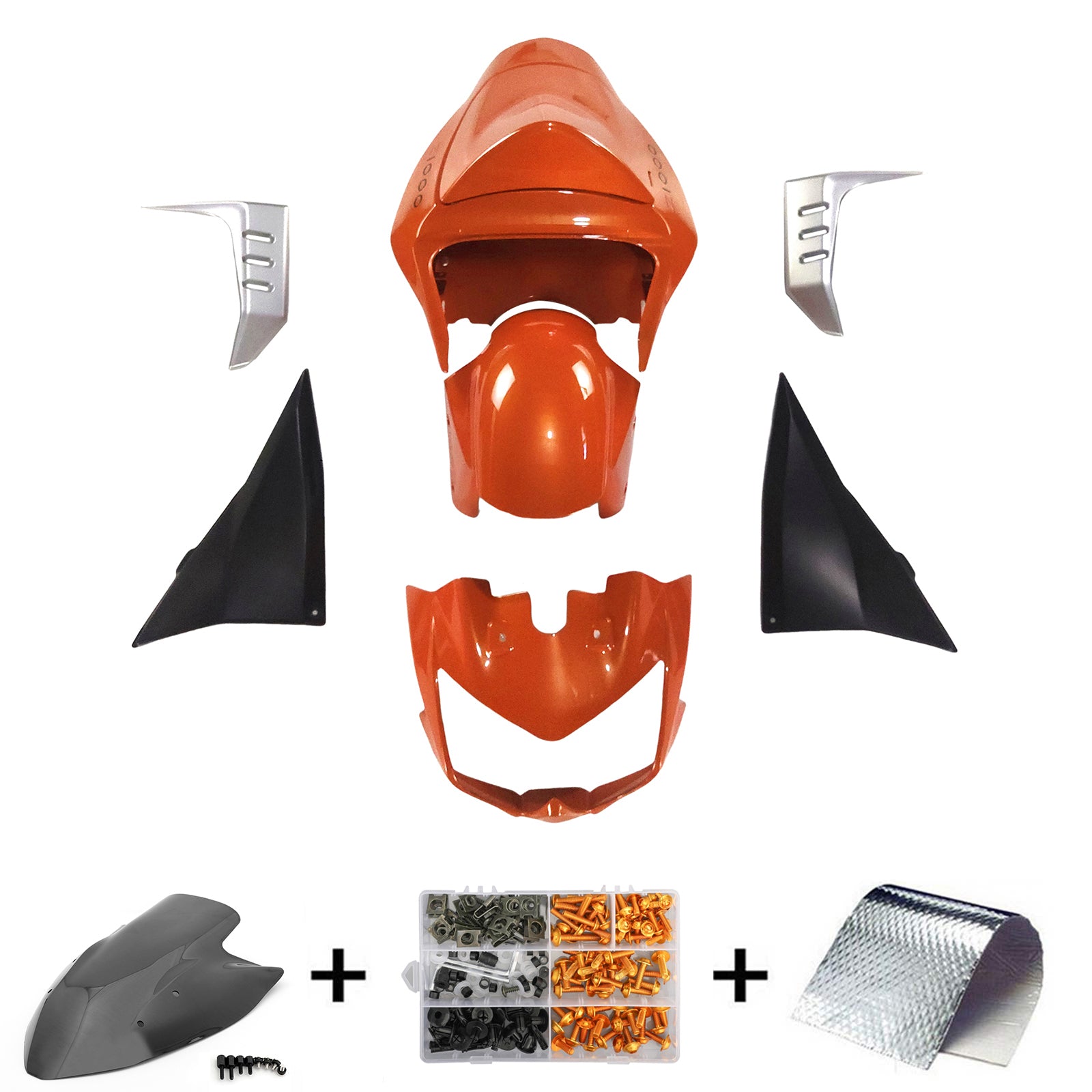 2003-2006 KAWASAKI Z1000 INGECICE Kittale Kit Plastic Abs