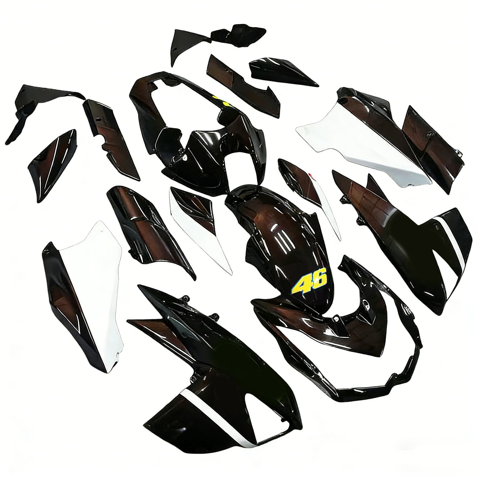 Injection Fairing Kit Bodywork Plastic ABS fit For Kawasaki Z1000 2010-2013