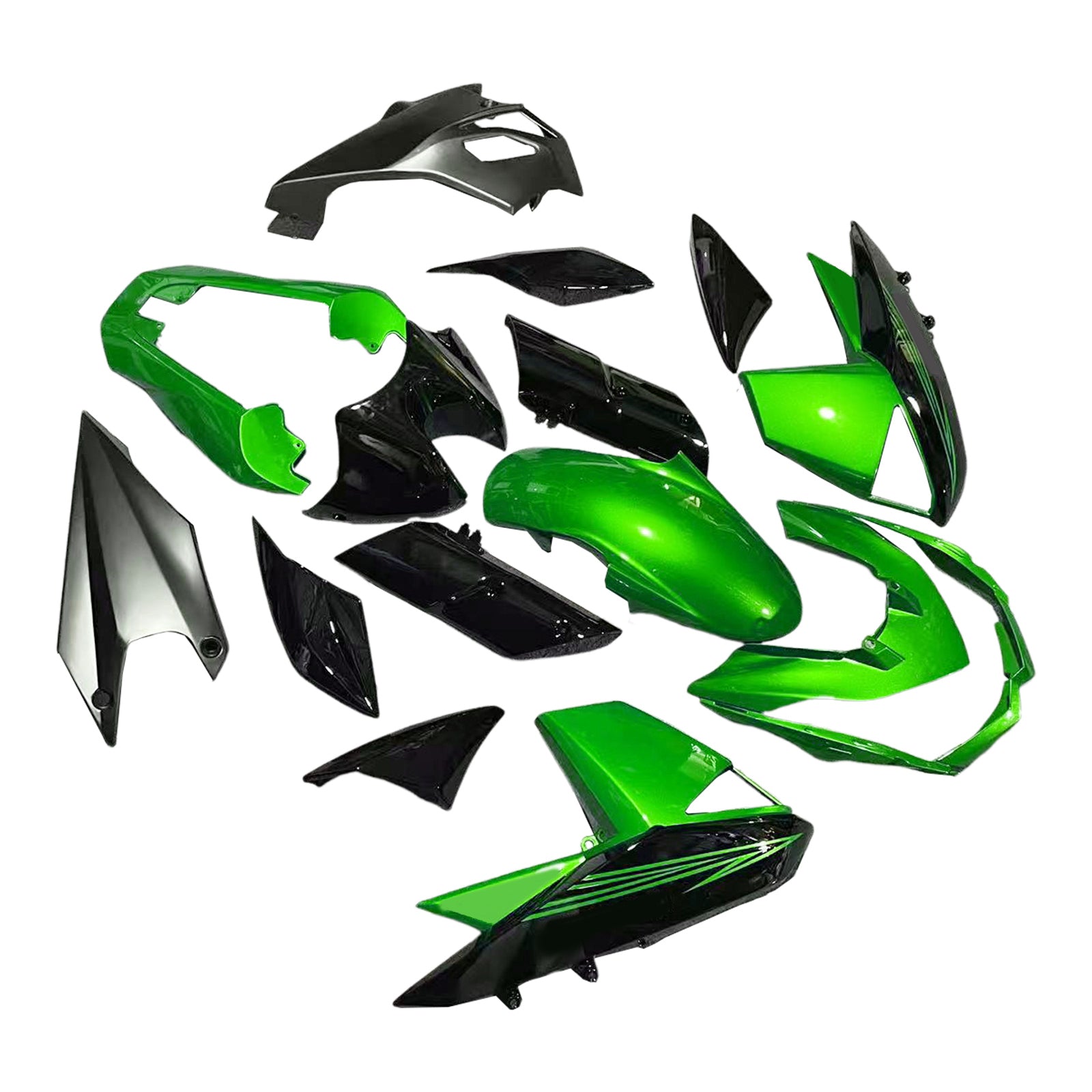 Injection Fairing Kit Bodywork Plastic ABS fit For Kawasaki Z1000 2010-2013