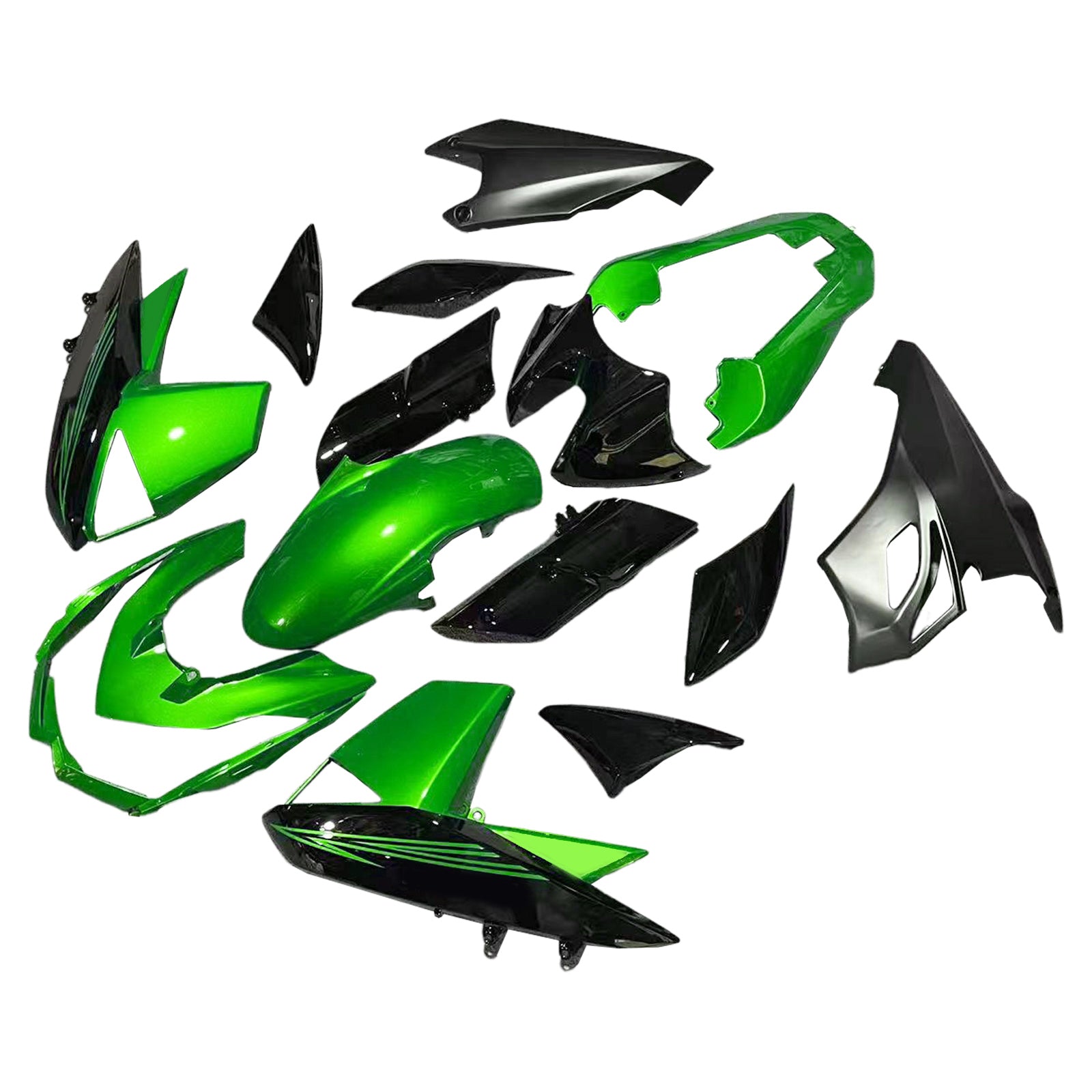 Injection Fairing Kit Bodywork Plastic ABS fit For Kawasaki Z1000 2010-2013