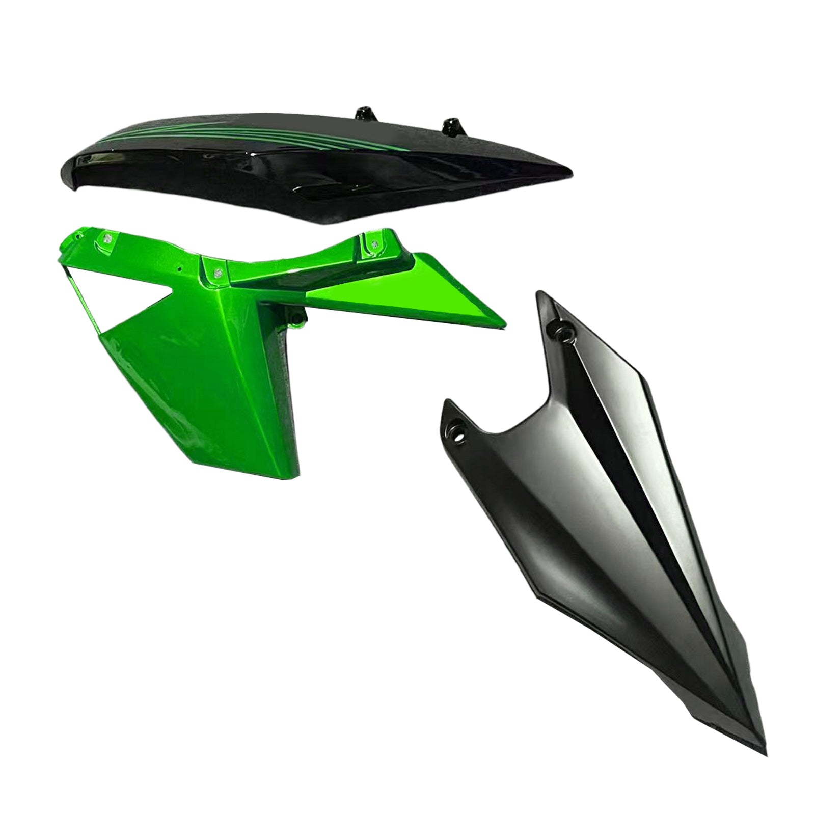 Injection Fairing Kit Bodywork Plastic ABS fit For Kawasaki Z1000 2010-2013