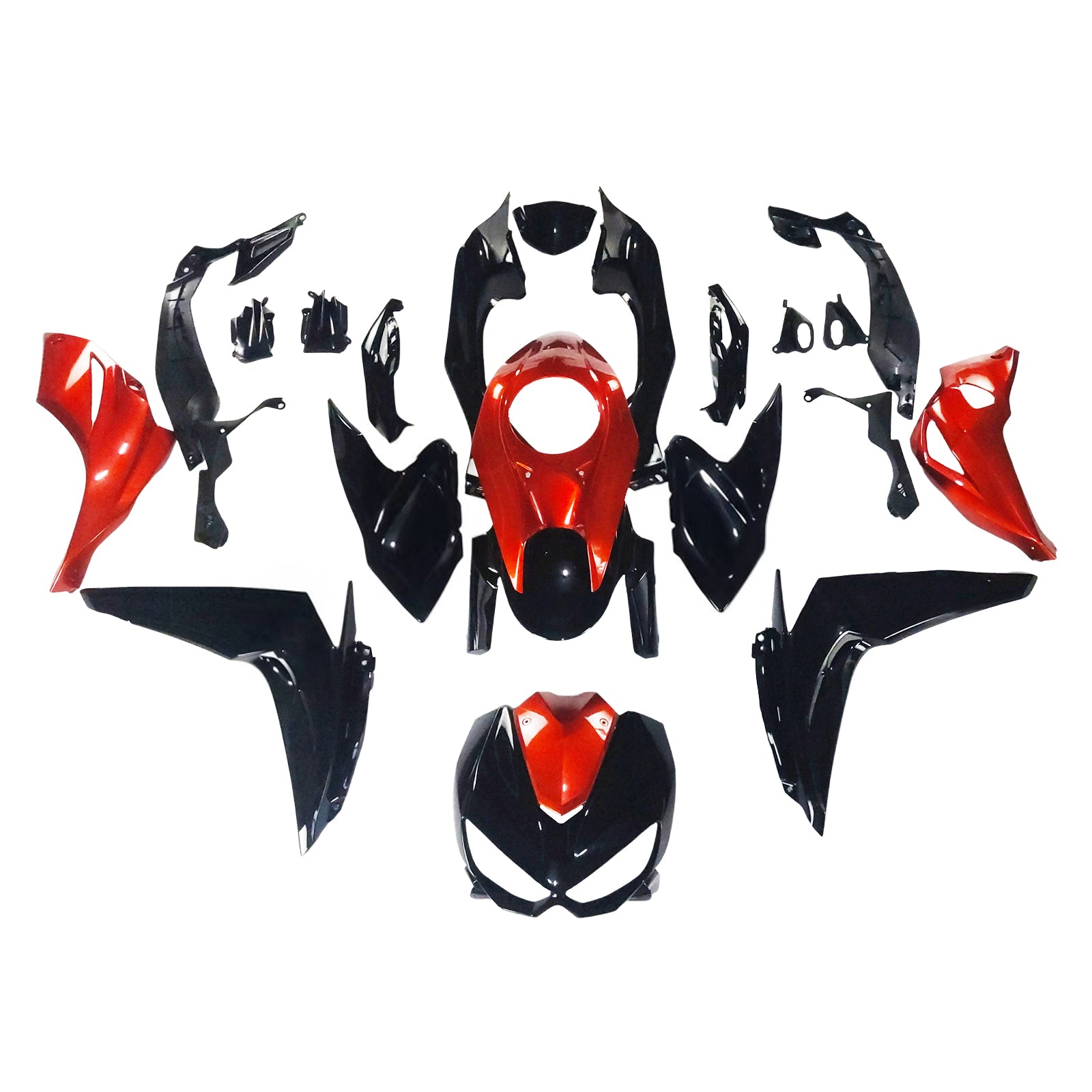 Kit de carénage Amotopart pour Kawasaki Z1000 2014-2017 Générique