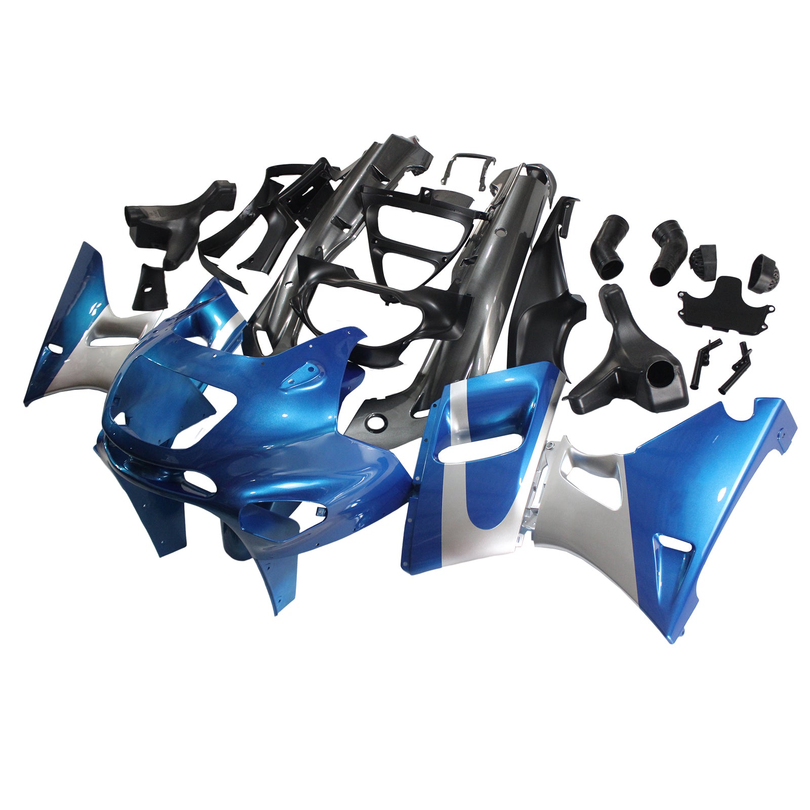 Kit de carénage Amotopart pour Kawasaki ZZR400 1993-2007 ZZR600 1998-2003 générique