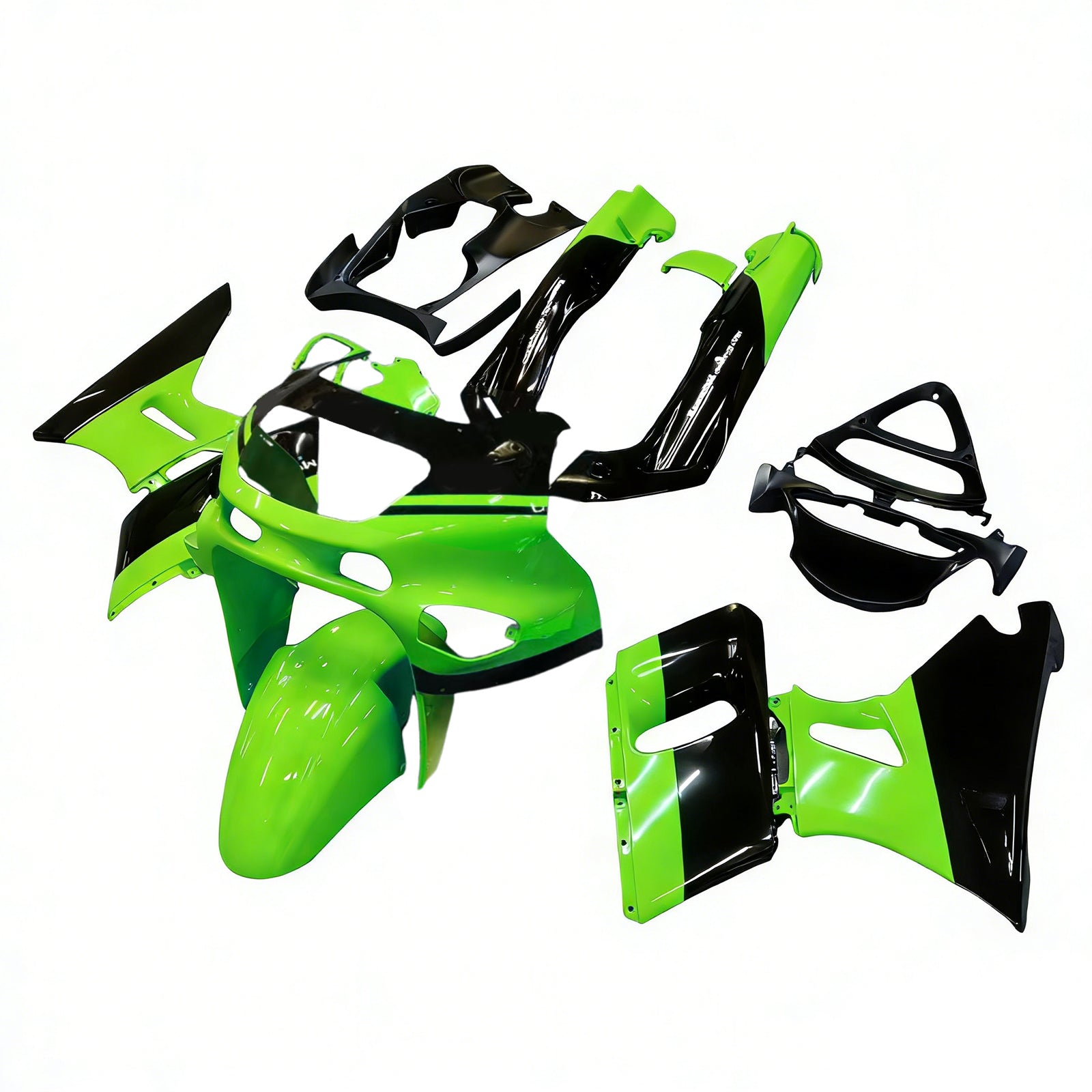 Kit di carenatura iniezione Abs di plastica adatta per Kawasaki ZZR400 1993-2007 ZZR600 1998-2003