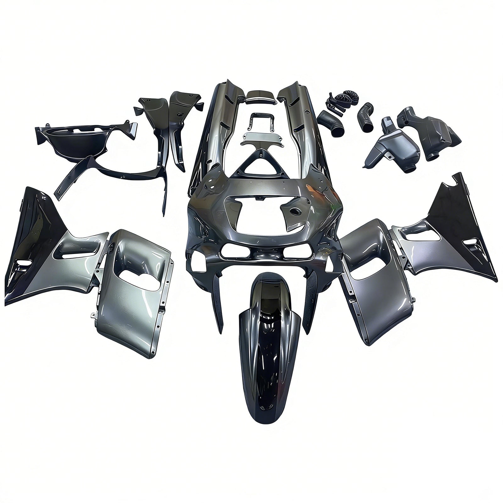 Wtryskowe Zestaw owiewki nadwozia Plastikowe ABS do Kawasaki ZZR400 1993-2007 ZZR600 1998-2003