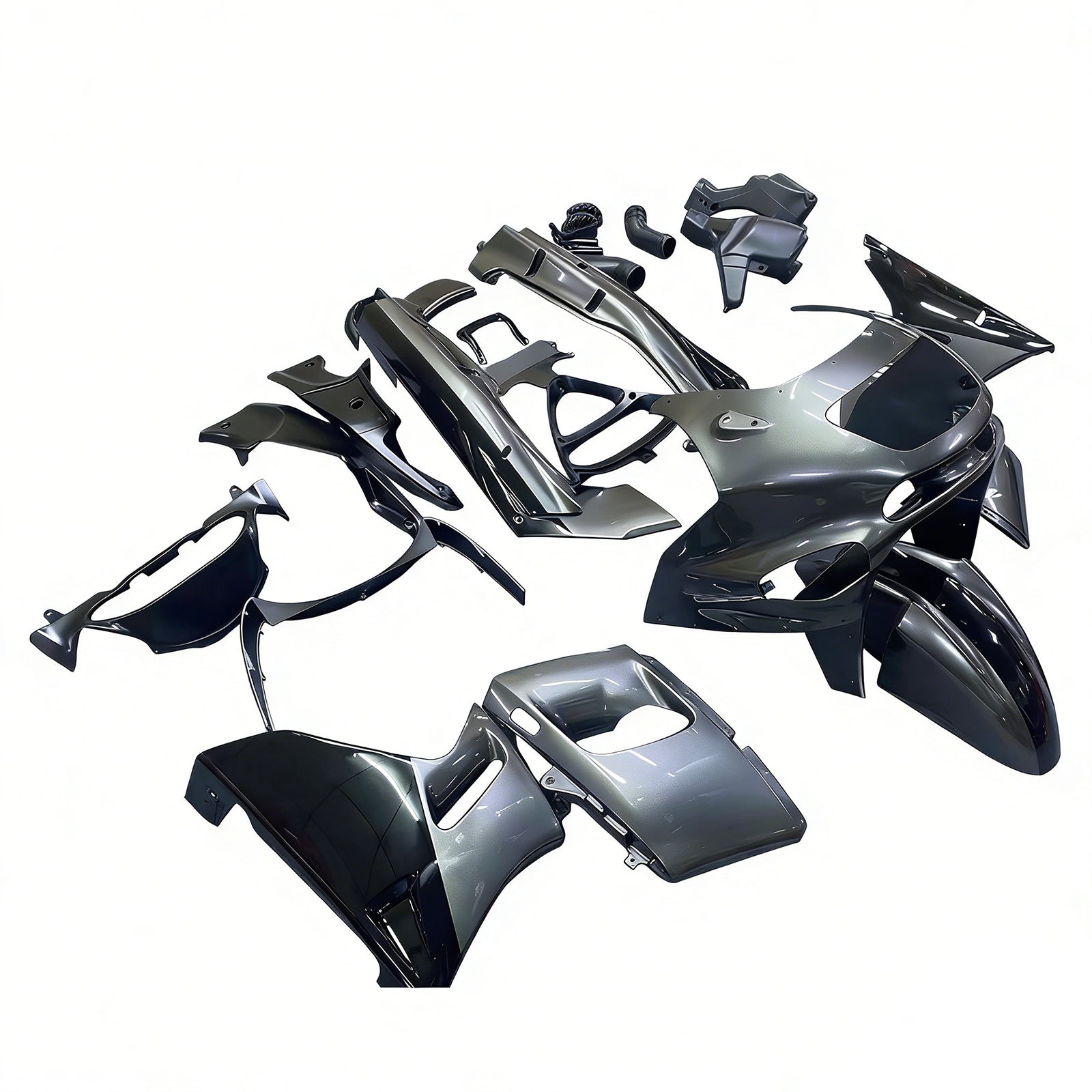 Wtryskowe Zestaw owiewki nadwozia Plastikowe ABS do Kawasaki ZZR400 1993-2007 ZZR600 1998-2003