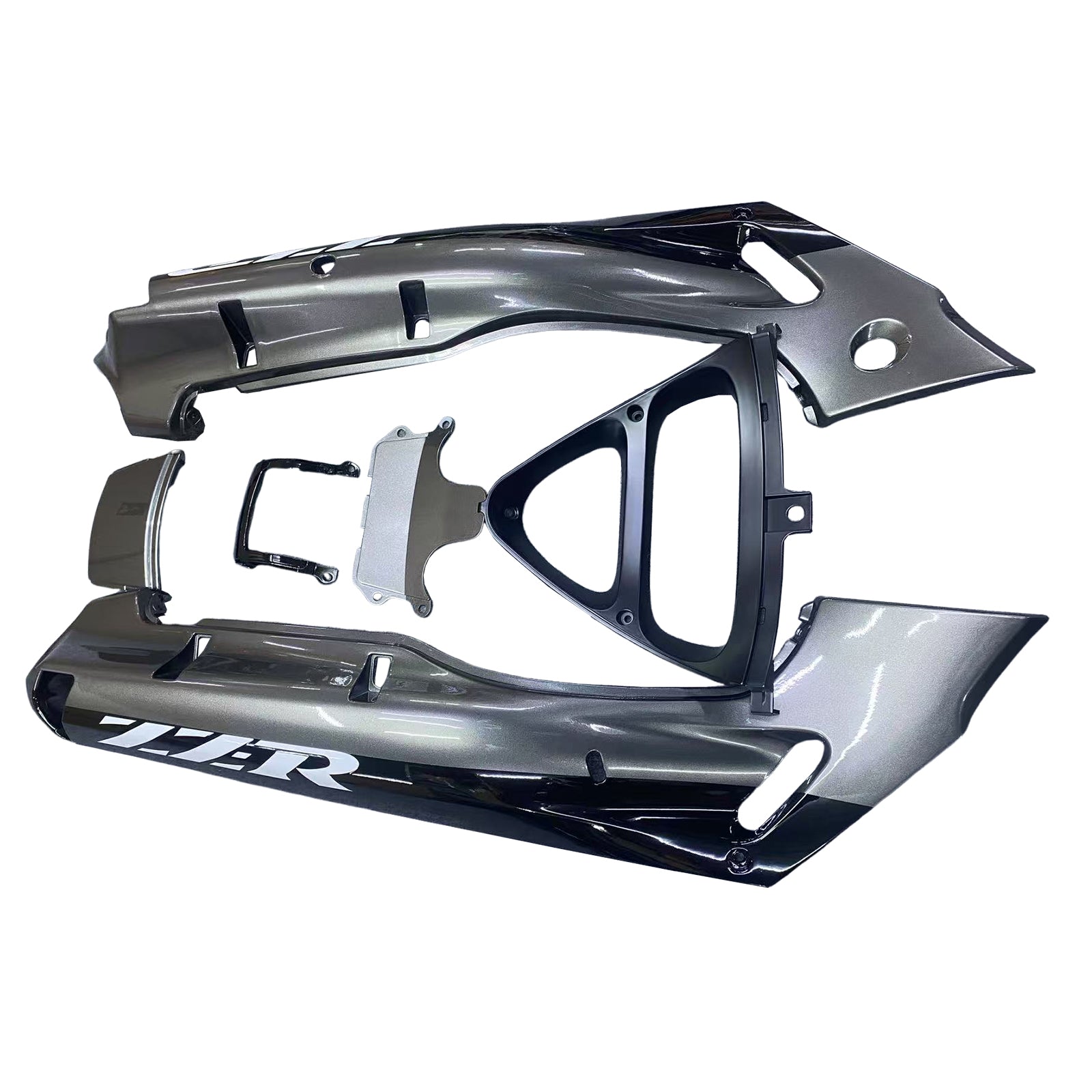 Injekcijski komplet za karoserijo plastični abs, primeren za Kawasaki ZZR400 1993-2007 ZZR600 1998-2003