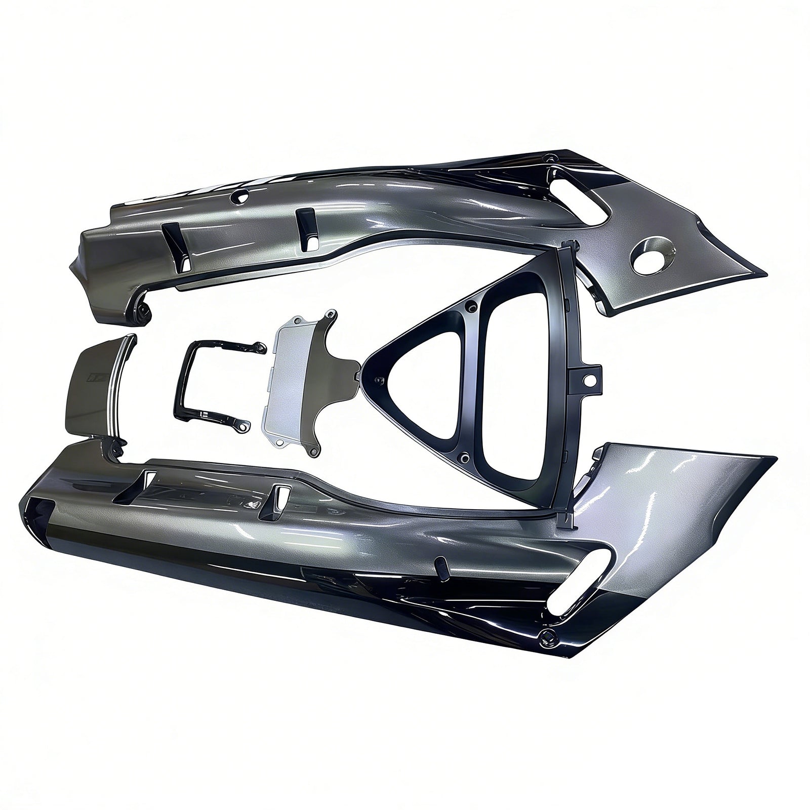 Wtryskowe Zestaw owiewki nadwozia Plastikowe ABS do Kawasaki ZZR400 1993-2007 ZZR600 1998-2003