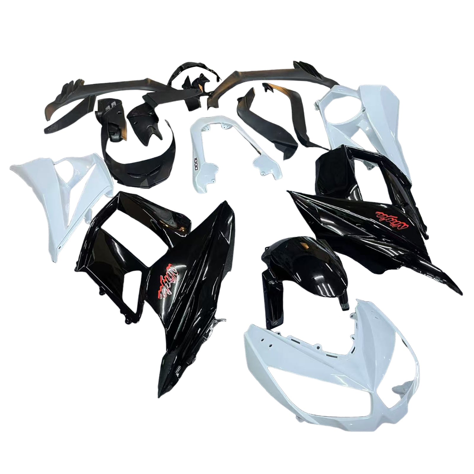 Vbrizgavanje kompleta za karoserijo plastični abs, ki je primeren za Kawasaki Z1000SX 2010-2015