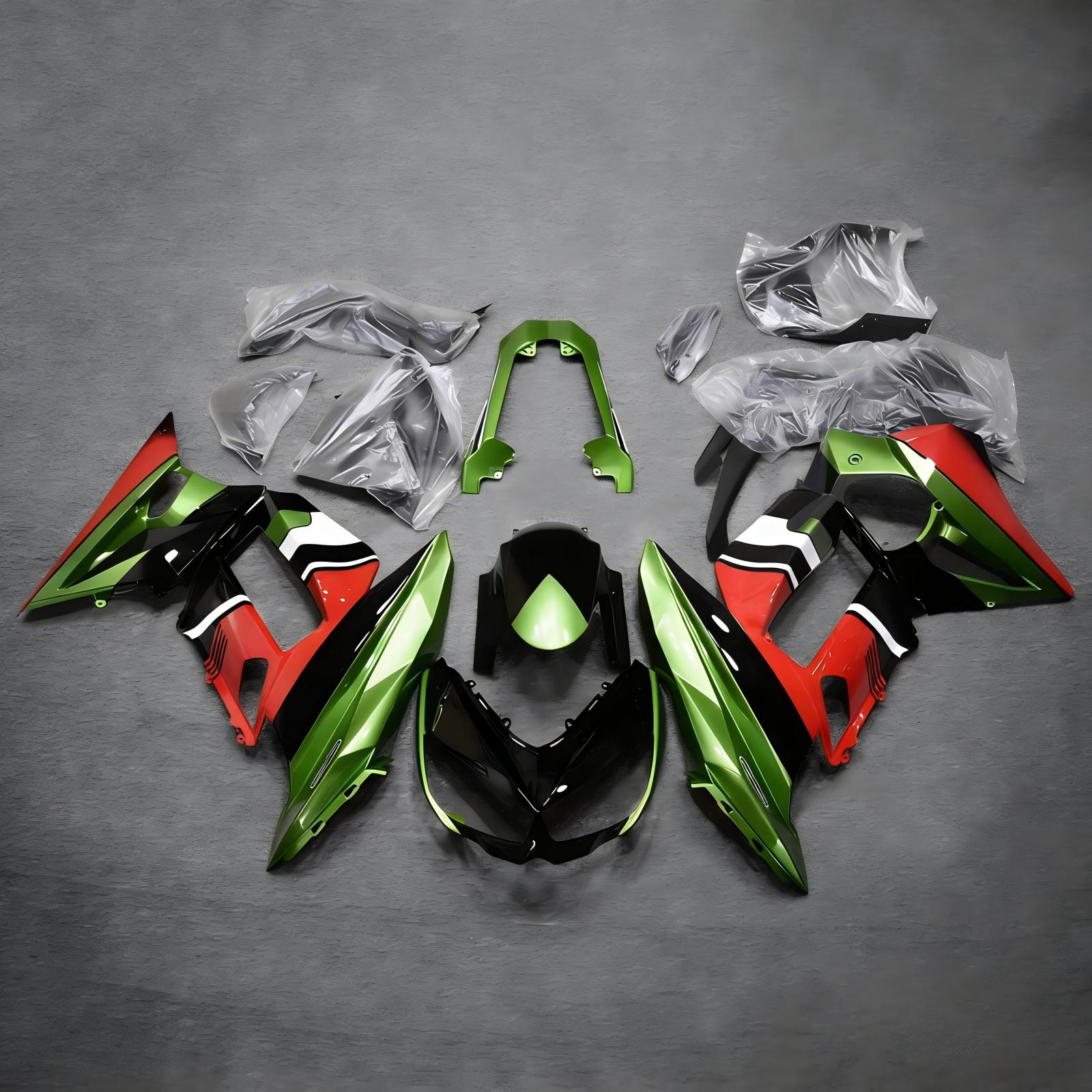 ABS-muovinen ruiskutettu suojasarja, yhteensopiva Kawasaki Z1000SX 2010-2015 kanssa