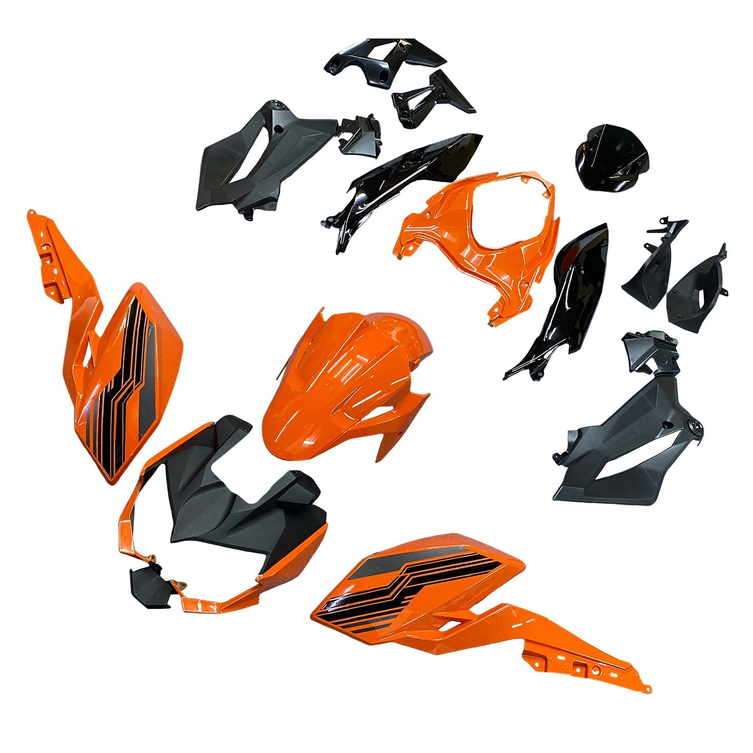 Kit di carenatura in plastica ABS per Kawasaki Z400 2018-2024