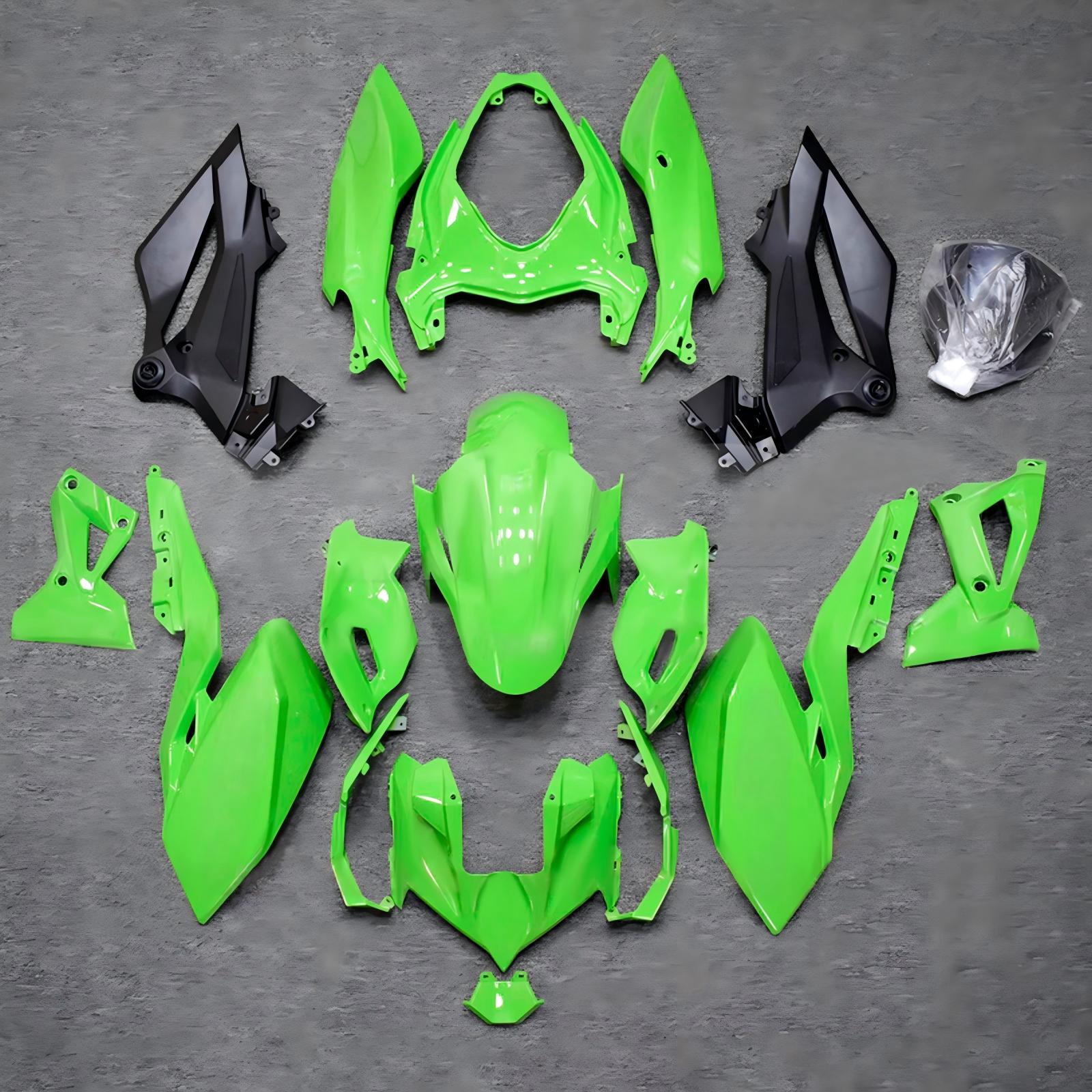 Kit de carénage injecté en plastique ABS compatible avec Kawasaki Z400 2018-2024