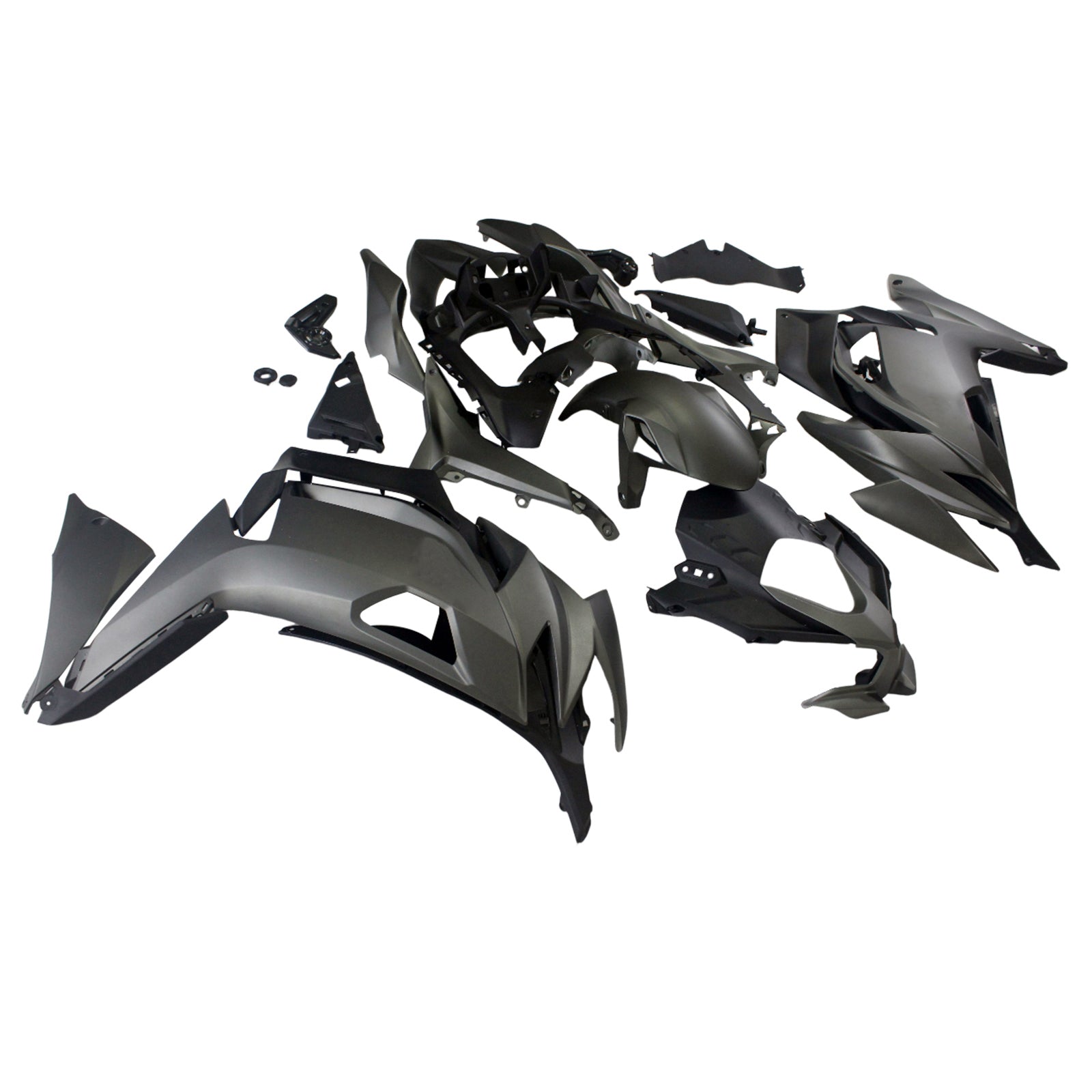 Amotopart Kawasaki ER-6F Ninja650 2020-2023 Kit Carénage Carrosserie ABS
