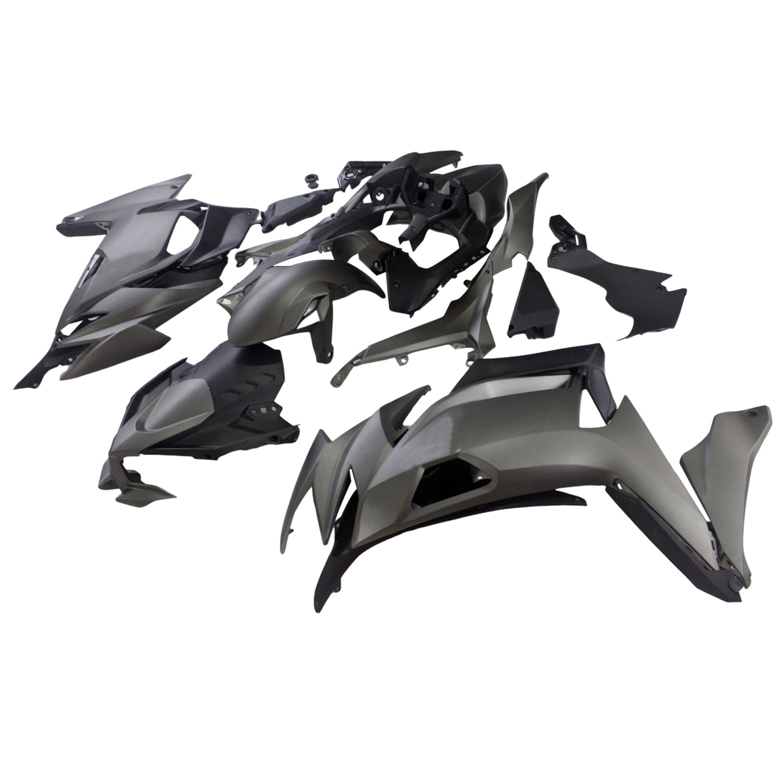 Amotopart Kawasaki ER-6F Ninja650 2020-2023 Kit Carénage Carrosserie ABS