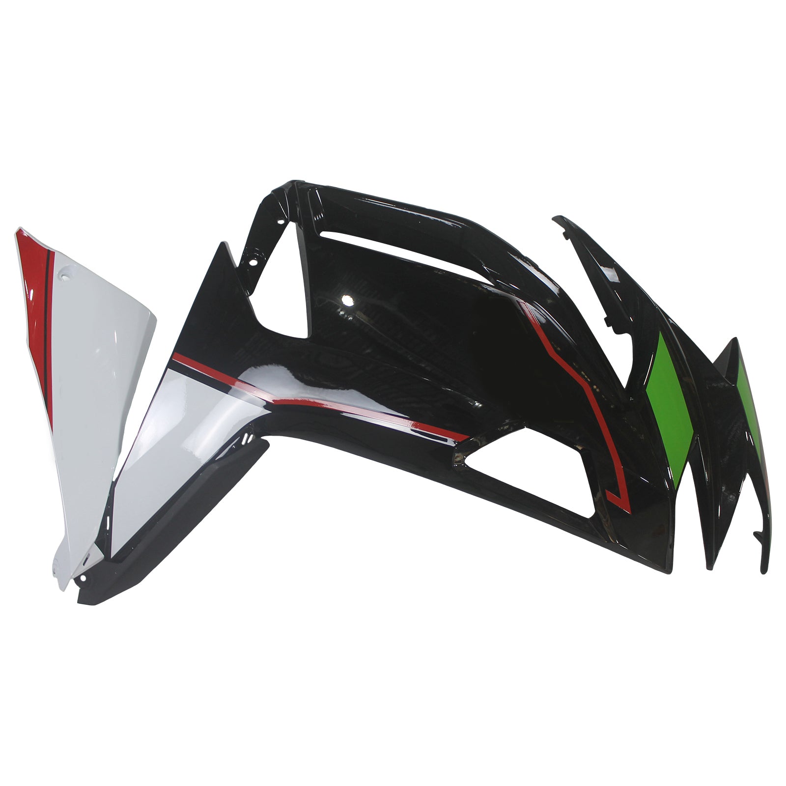 Amotopart Kit Carénage Kawasaki ER-6F Ninja650 2020-2023 Carrosserie ABS