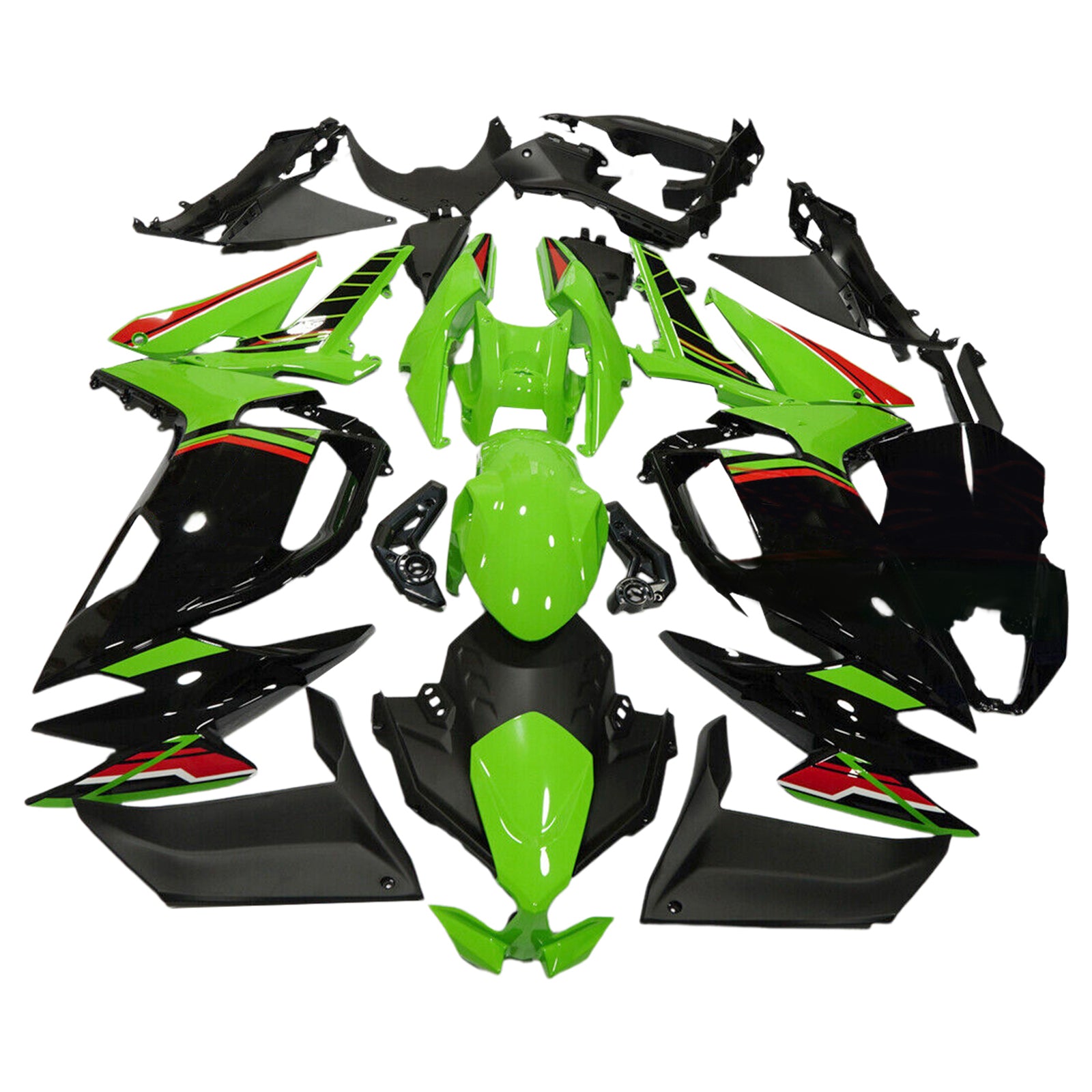 Kawasaki Zestaw Fairing ER-6F NINJA650 2020-2023, Absorpcja