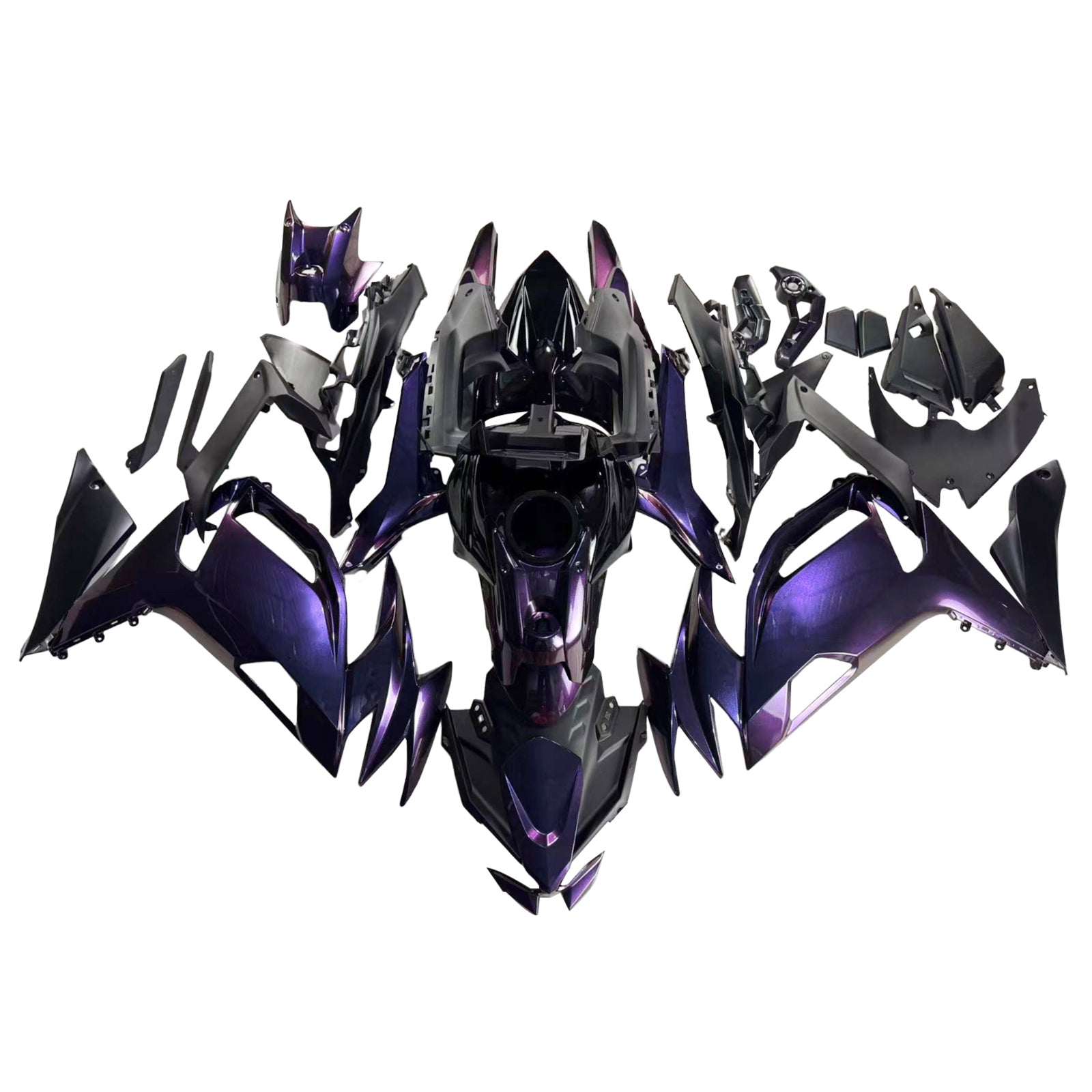 Kit de carenado de inyección de ABS para Kawasaki ER-6F Ninja650 2020-2025