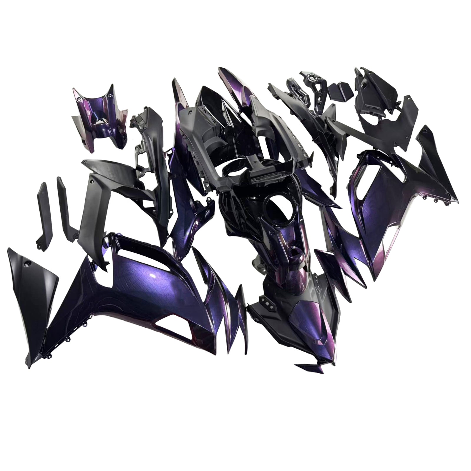 Kit de carenado de inyección de ABS para Kawasaki ER-6F Ninja650 2020-2025