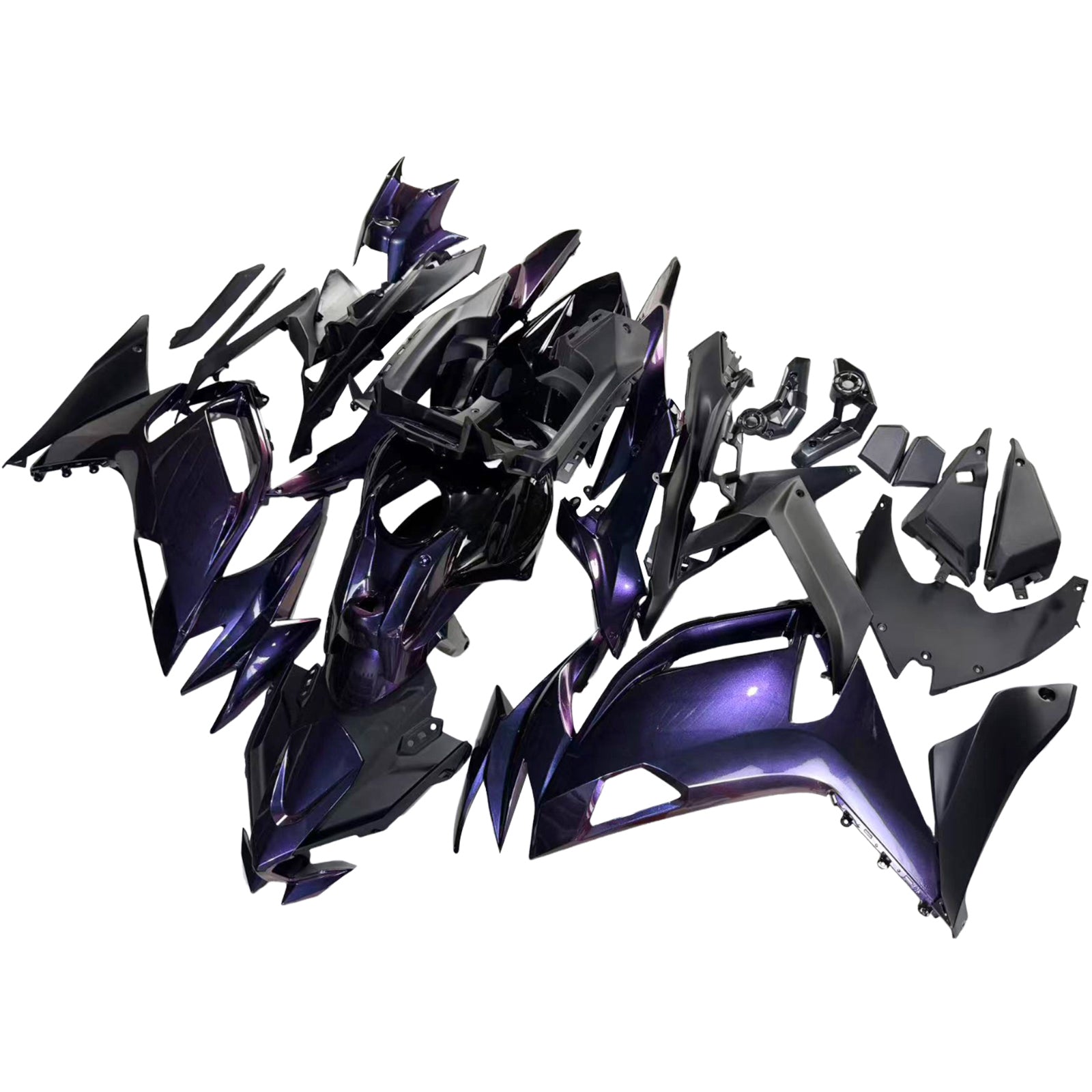 Kit de carenado de inyección de ABS para Kawasaki ER-6F Ninja650 2020-2025