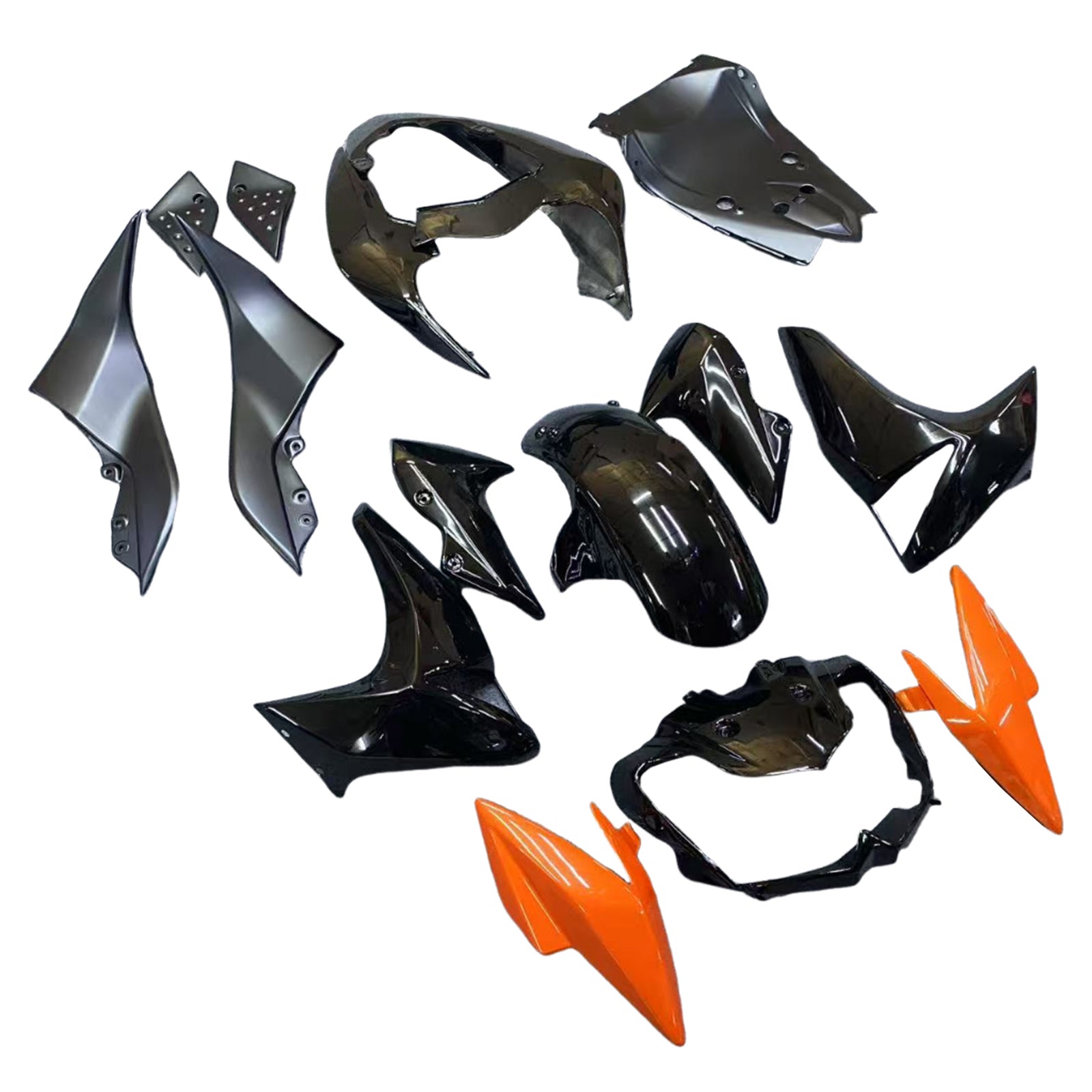 Kit de carénage d'injection Kawasaki Z1000 2007-2009, carrosserie en plastique ABS