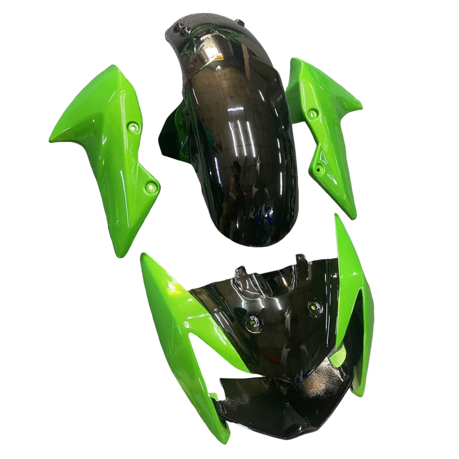 Kit de carénage d'injection Kawasaki Z1000 2007-2009, carrosserie en plastique ABS