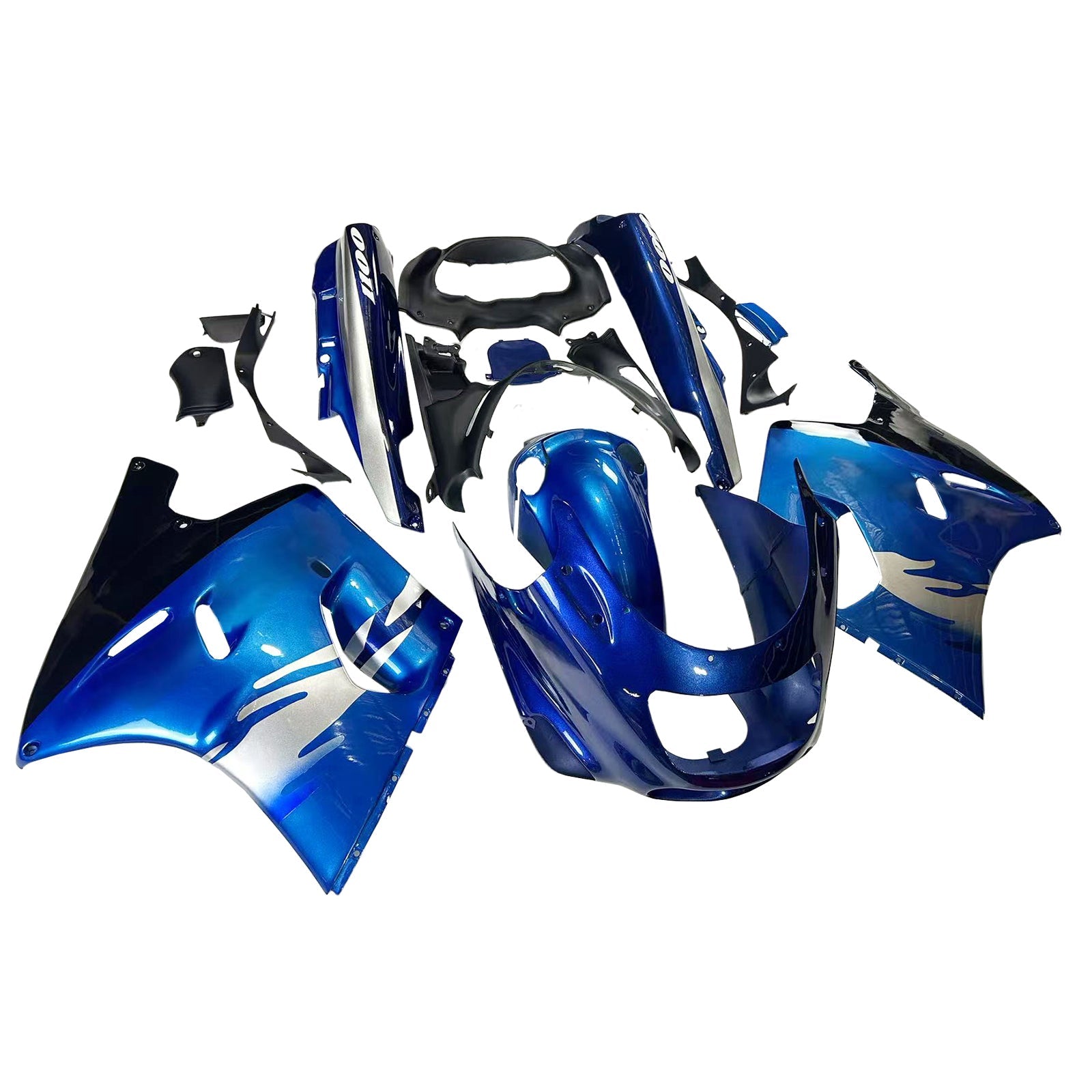 Kit de carenado de inyección Factura de plástico para Kawasaki ZZR1100 1993-2003