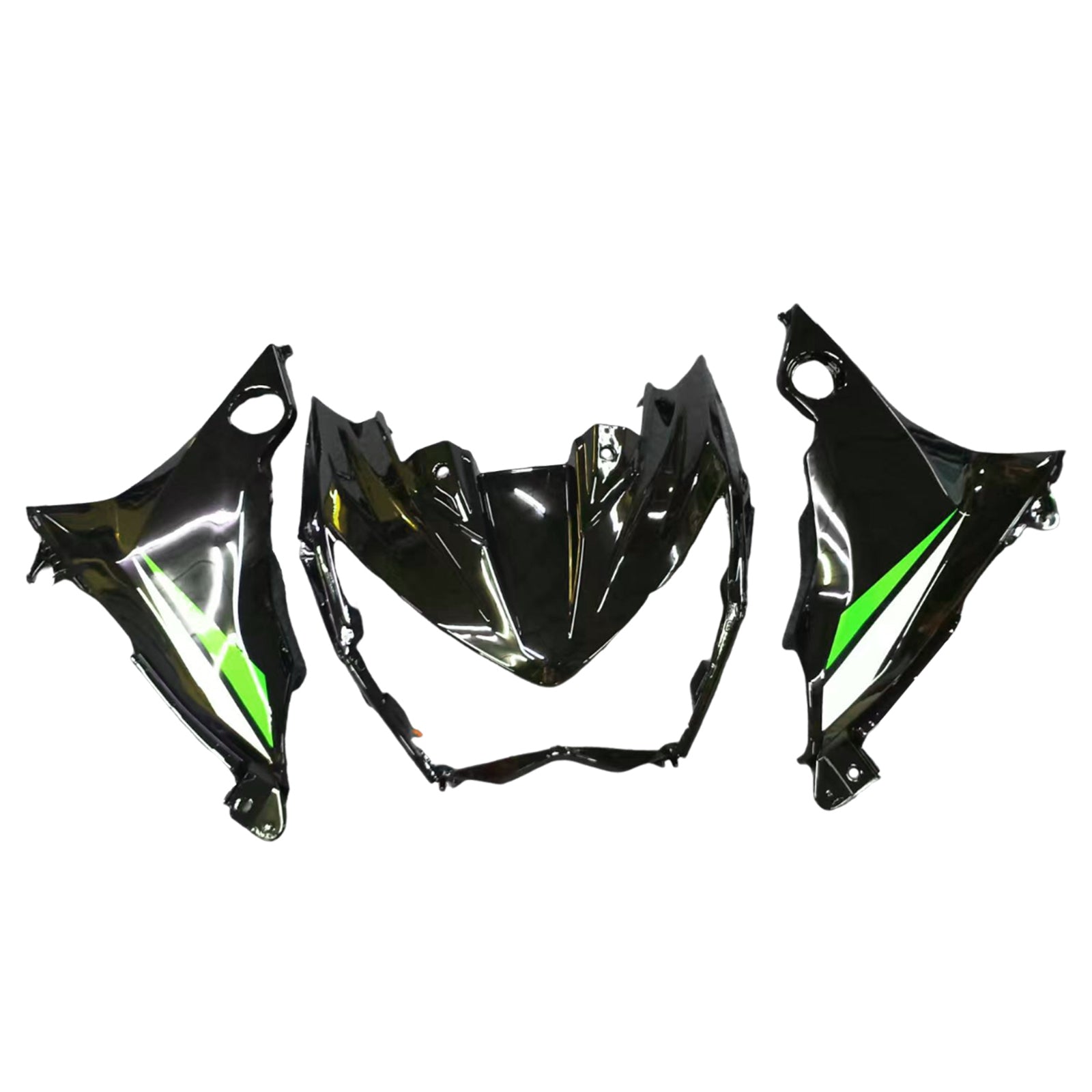 Amotopart Kawasaki Z800 2013-2018 Kit Carénage Carrosserie Plastique ABS
