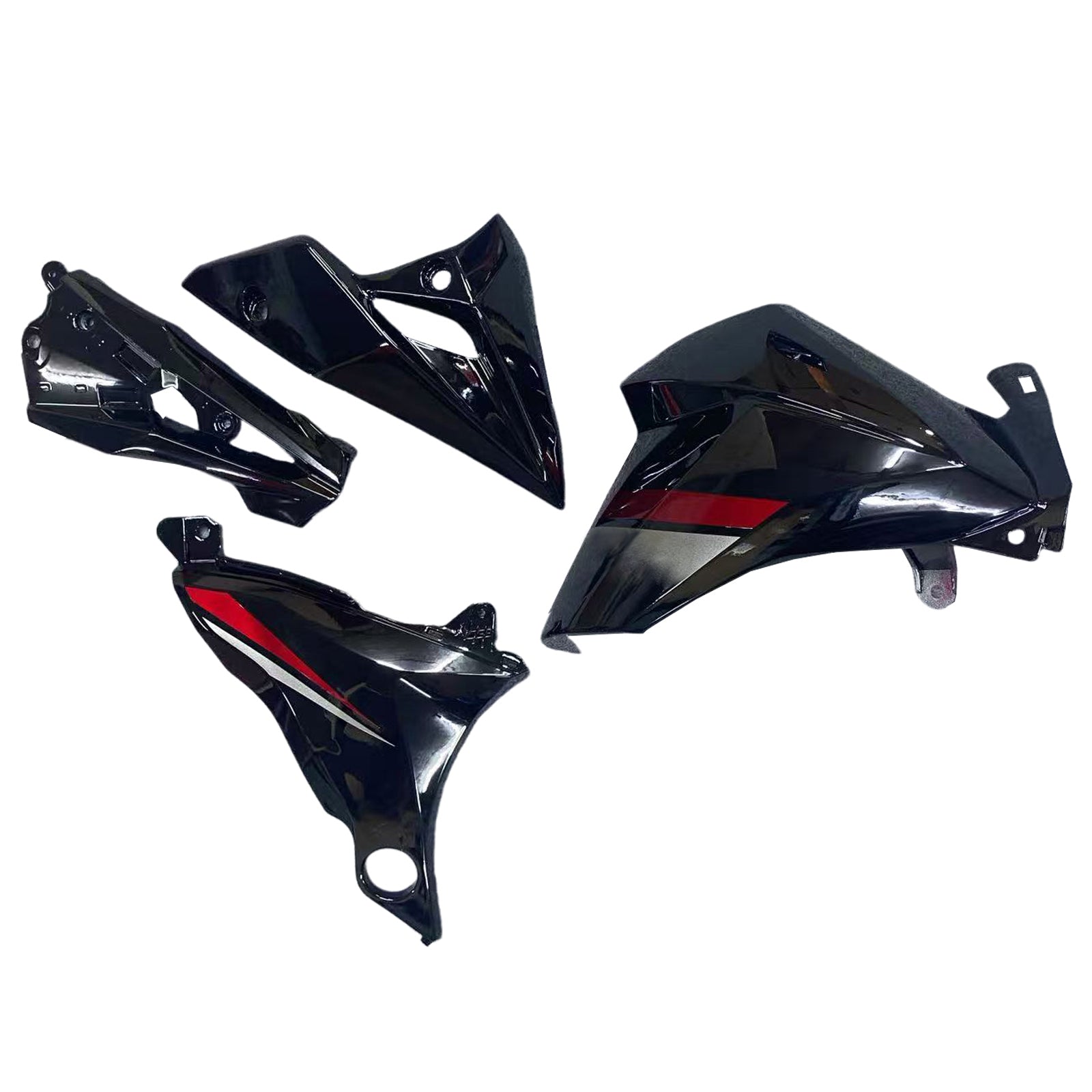 Amotopart Kawasaki Z800 2013-2018 Kit Carénage Carrosserie Plastique ABS