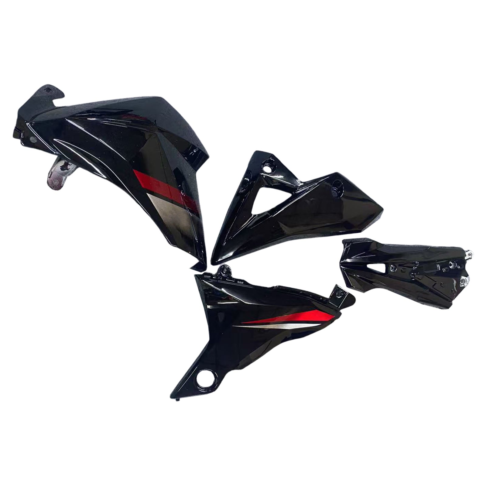 Amotopart Kawasaki Z800 2013-2018 Kit Carénage Carrosserie Plastique ABS