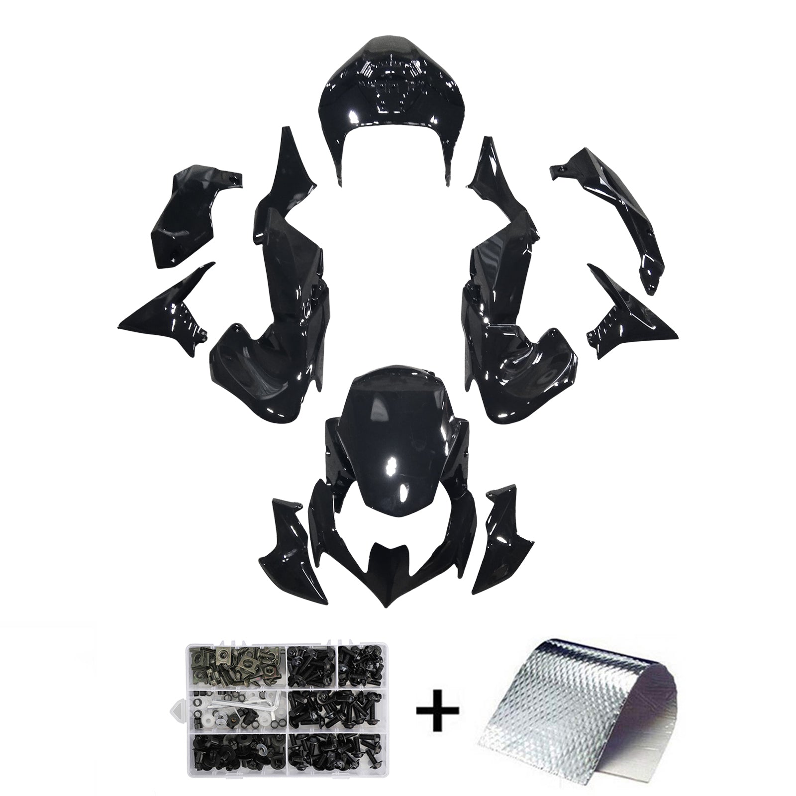 Kit de carenado de inyección, cuerpo de plástico ABS para Kawasaki Z900 2020-2024