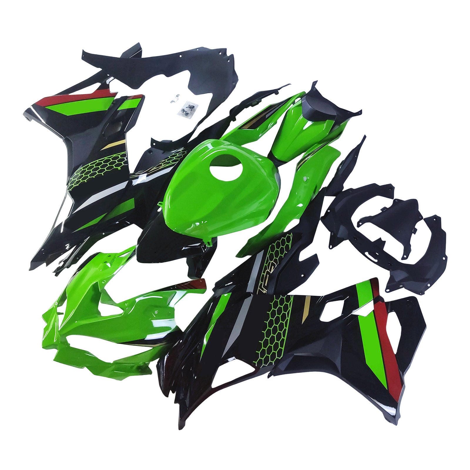 Kit carena Amotopart Kawasaki Ninja ZX-25R 2020-2021