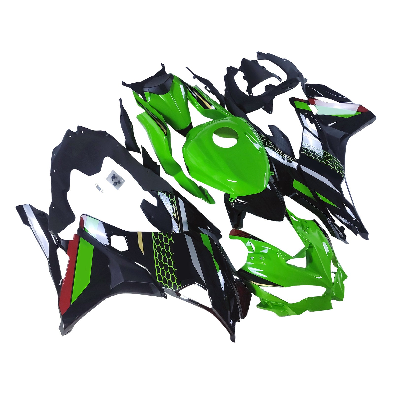 Kit carena Amotopart Kawasaki Ninja ZX-25R 2020-2021