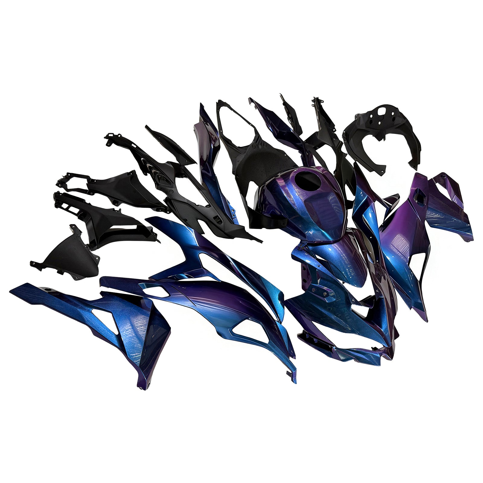 Kit Carenado Inyección Kawasaki Ninja ZX-25R ZX-4R ZX-4RR 2019-2024