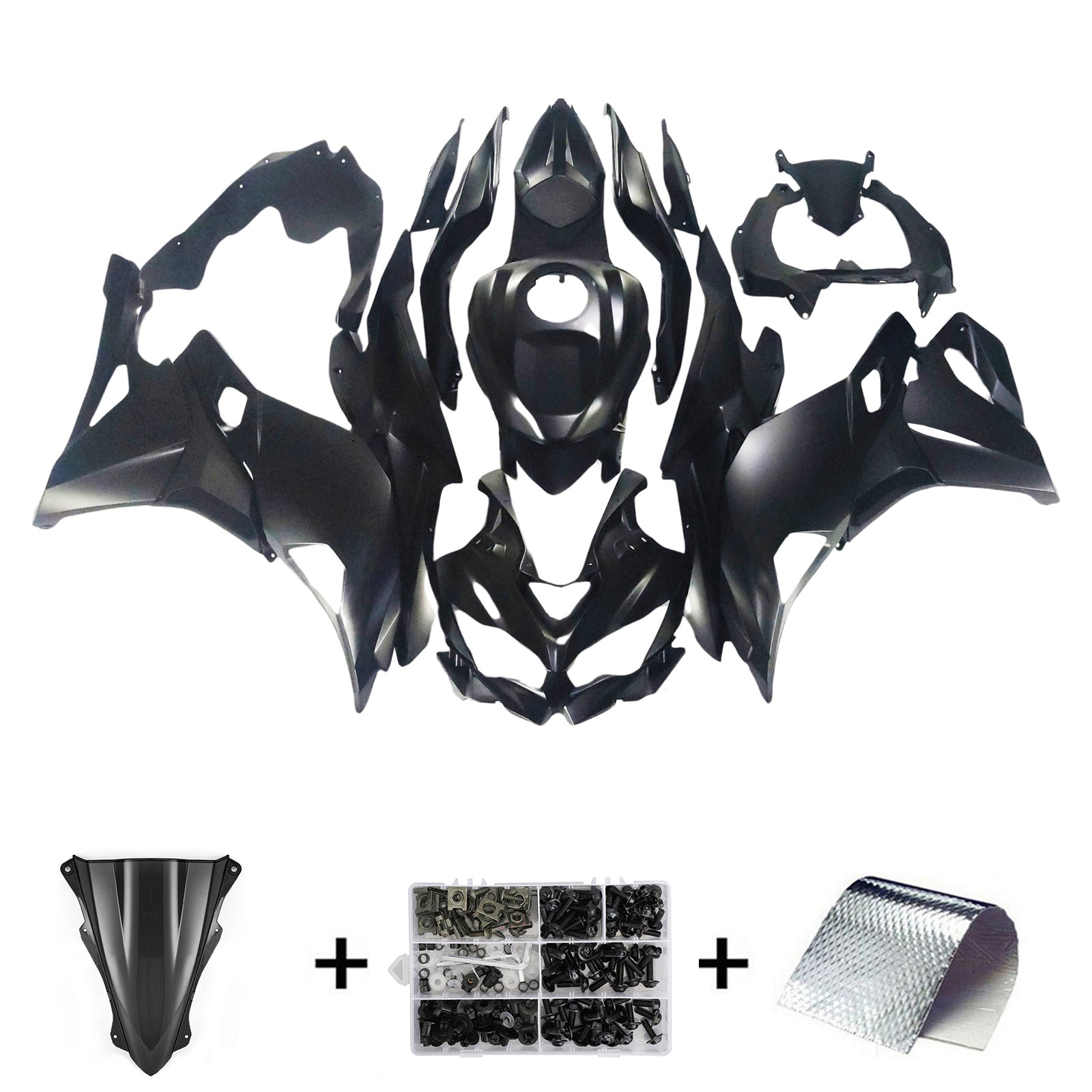 Injectiekuipset Kawasaki Ninja ZX-25R ZX-4R ZX-4RR 2019-2024
