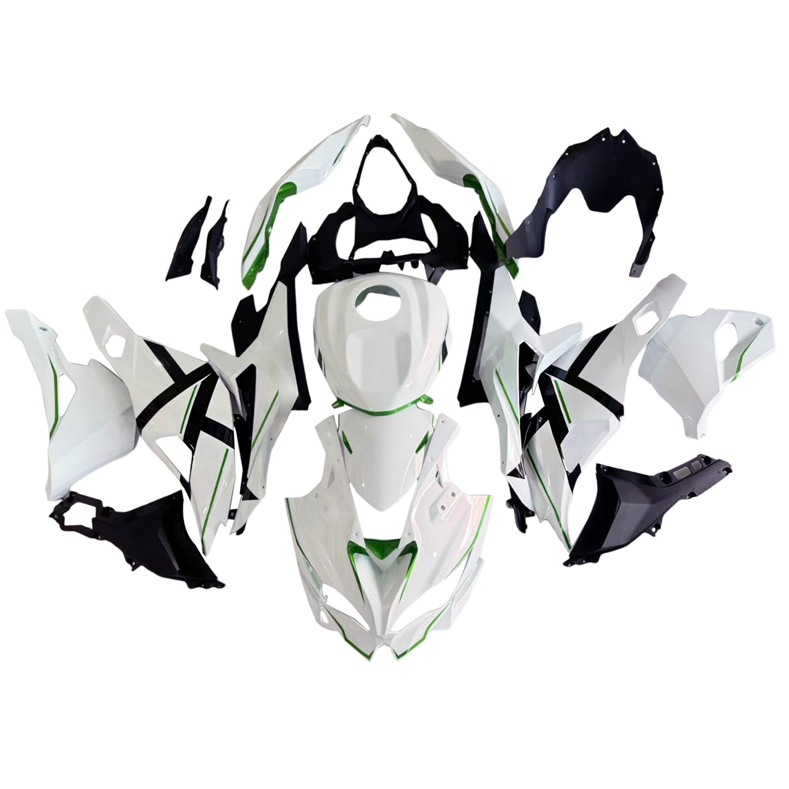 Kit de carénage d'injection Kawasaki Ninja ZX-25R ZX-4R ZX-4RR 2019-2024