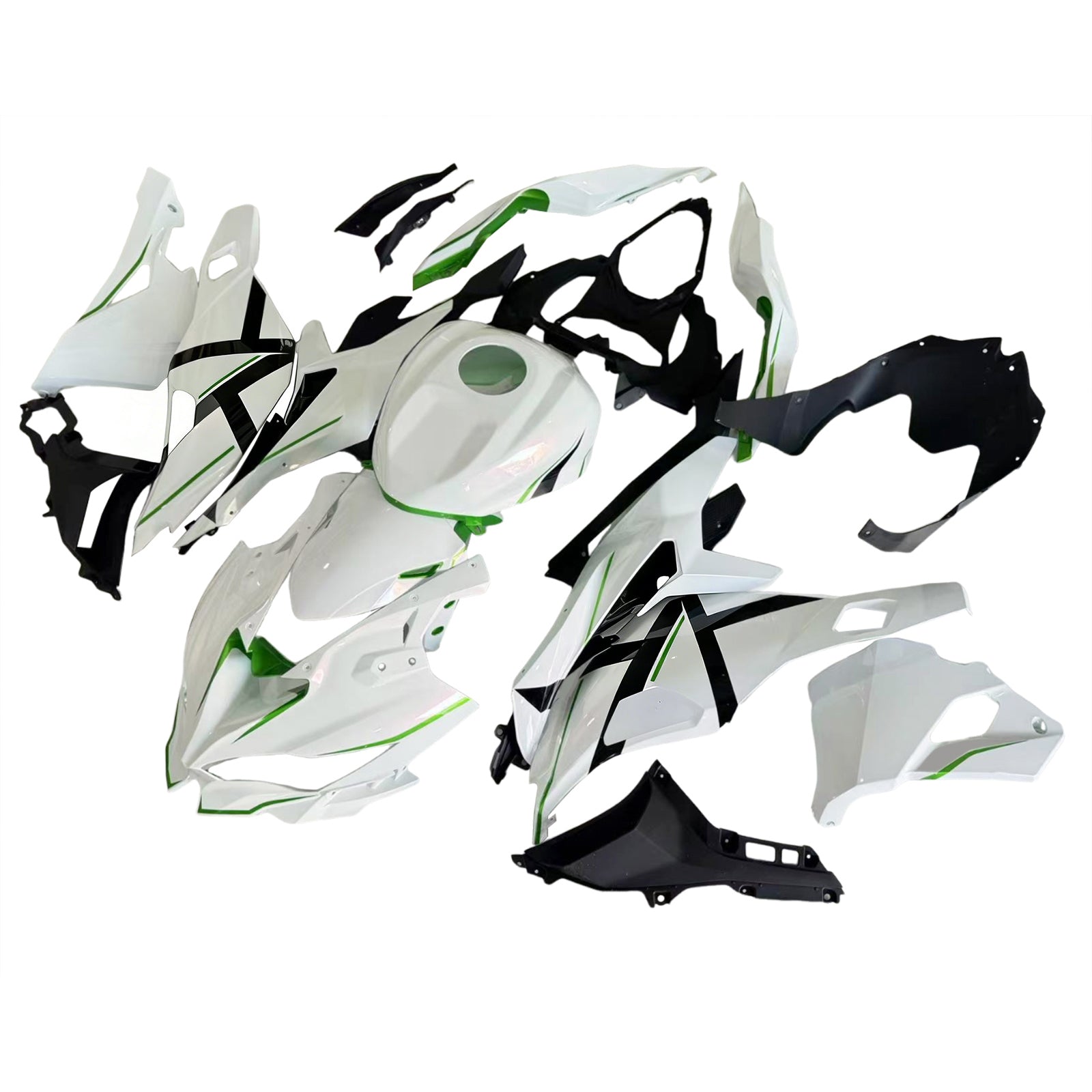 Kit de carénage d'injection Kawasaki Ninja ZX-25R ZX-4R ZX-4RR 2019-2024
