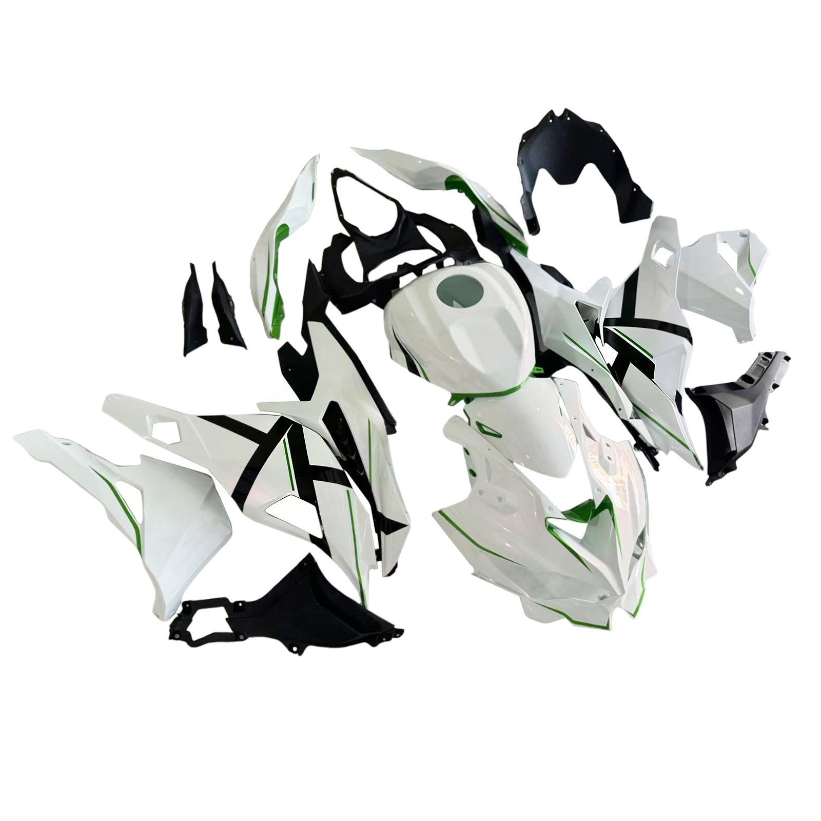 Kit de carénage d'injection Kawasaki Ninja ZX-25R ZX-4R ZX-4RR 2019-2024