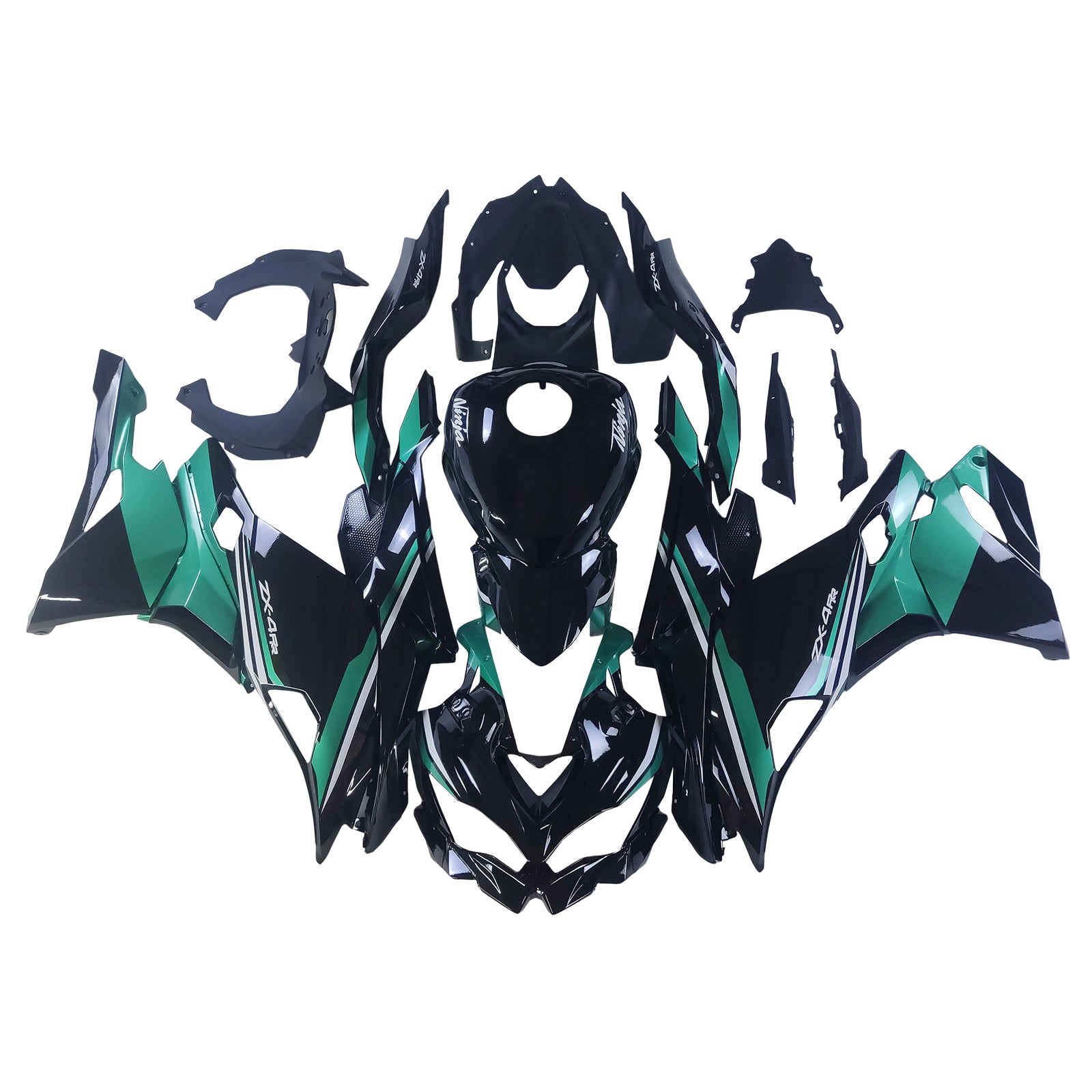 Kit de carénage d'injection Kawasaki Ninja ZX-25R ZX-4R ZX-4RR 2019-2024