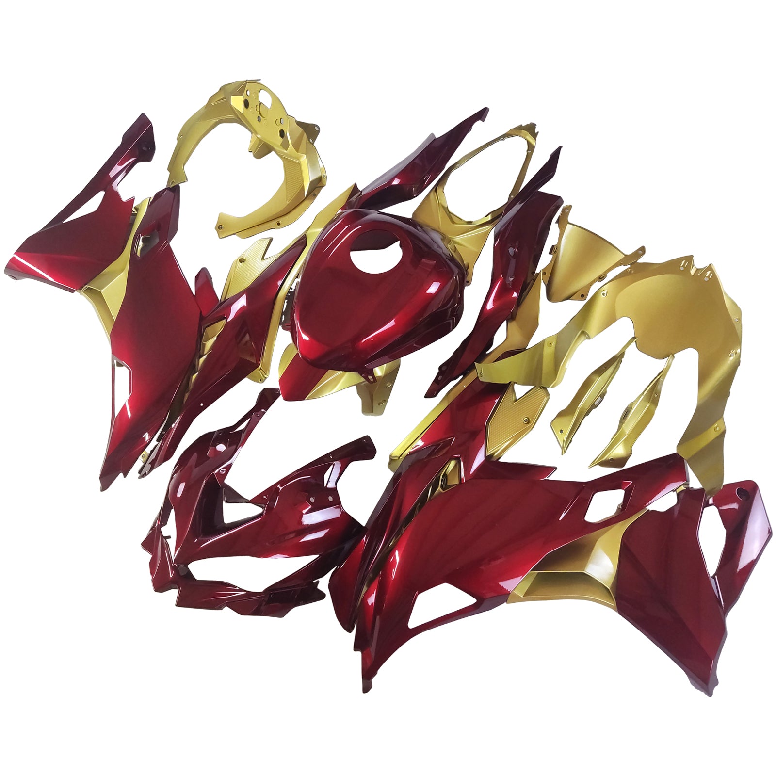 Kit de carénage d'injection Kawasaki Ninja ZX-25R ZX-4R ZX-4RR 2019-2024