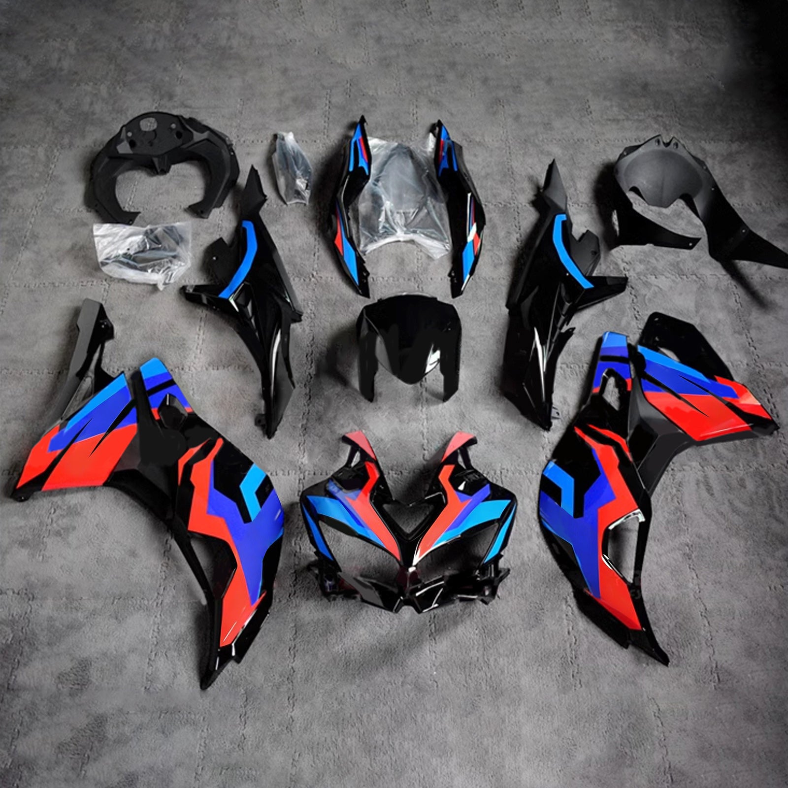 Kit carena iniezione Kawasaki Ninja ZX-25R ZX-4R ZX-4RR 2019-2024