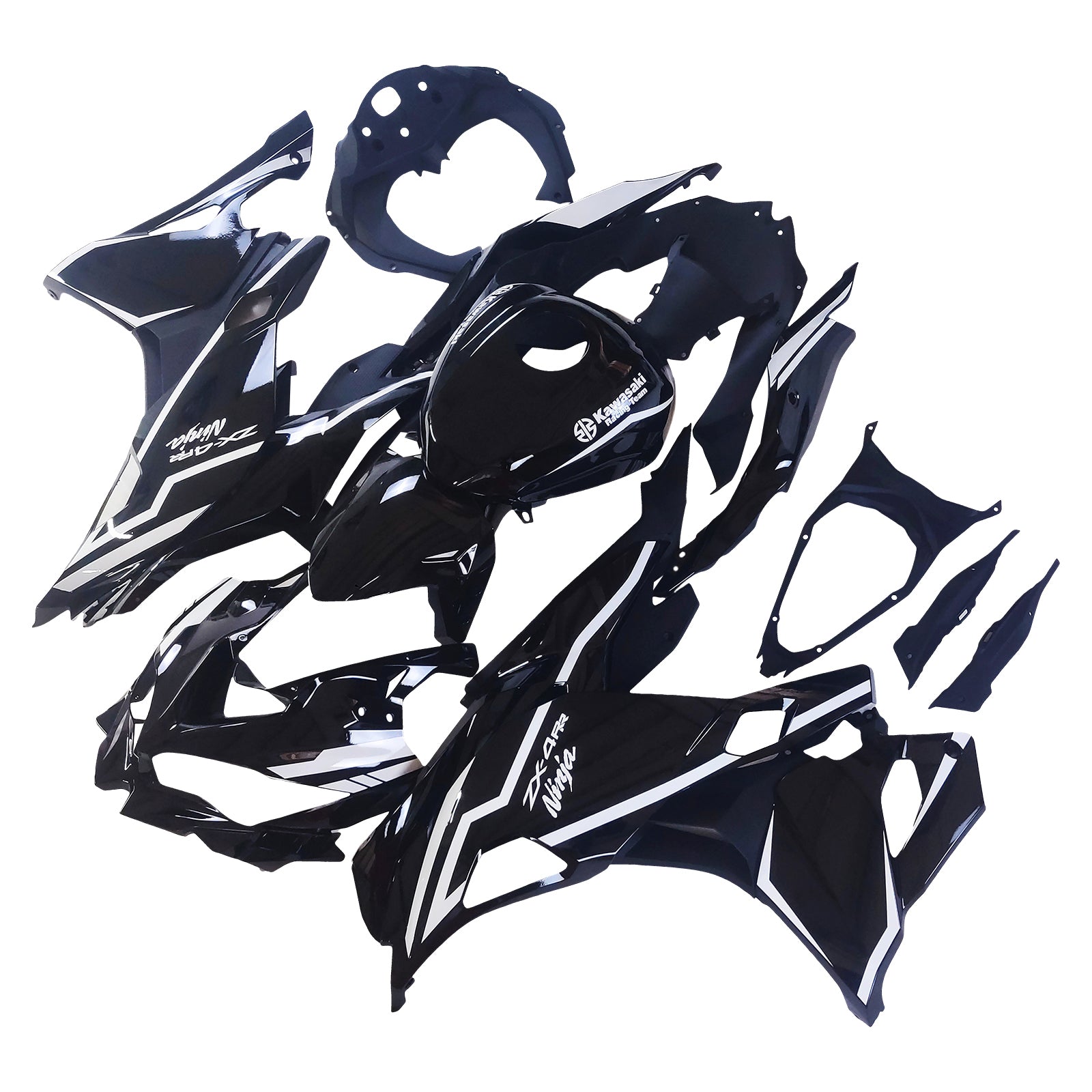 Kit de carénage d'injection Kawasaki Ninja ZX-25R ZX-4R ZX-4RR 2019-2024