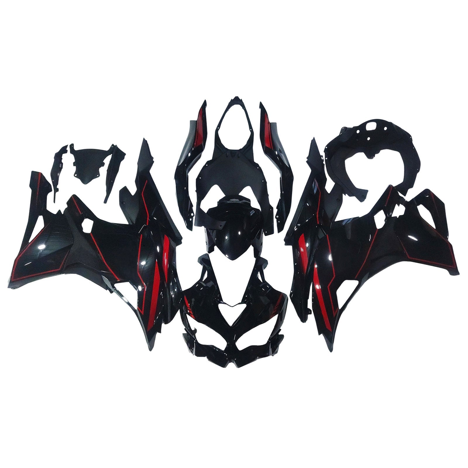 Kit de carénage d'injection Kawasaki Ninja ZX-25R ZX-4R ZX-4RR 2019-2024